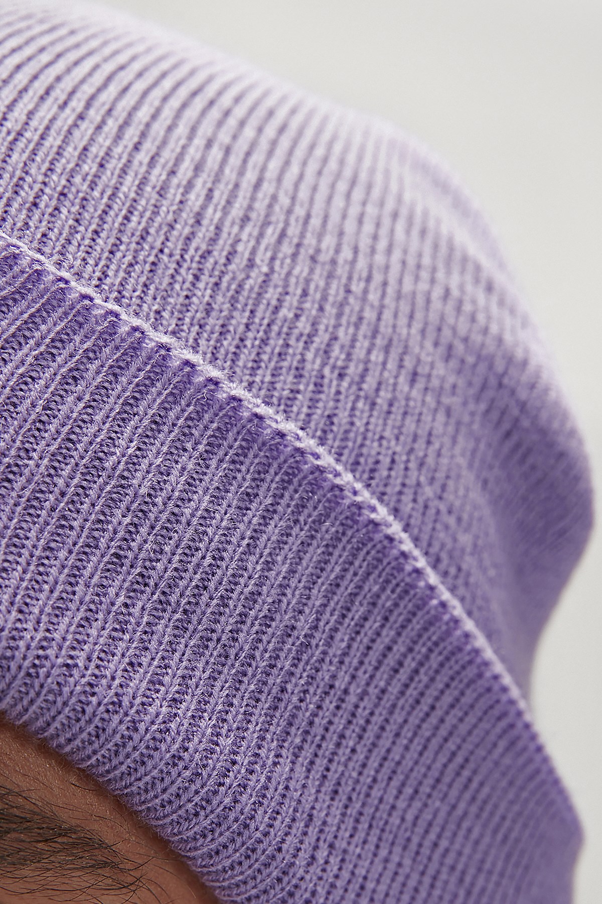Memento Mori Lavender Purple Beanie
