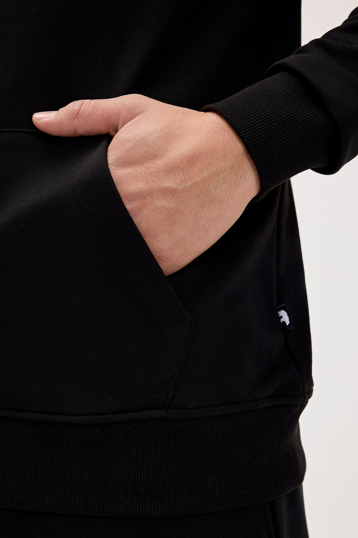 Mono Night Mens Hoodie