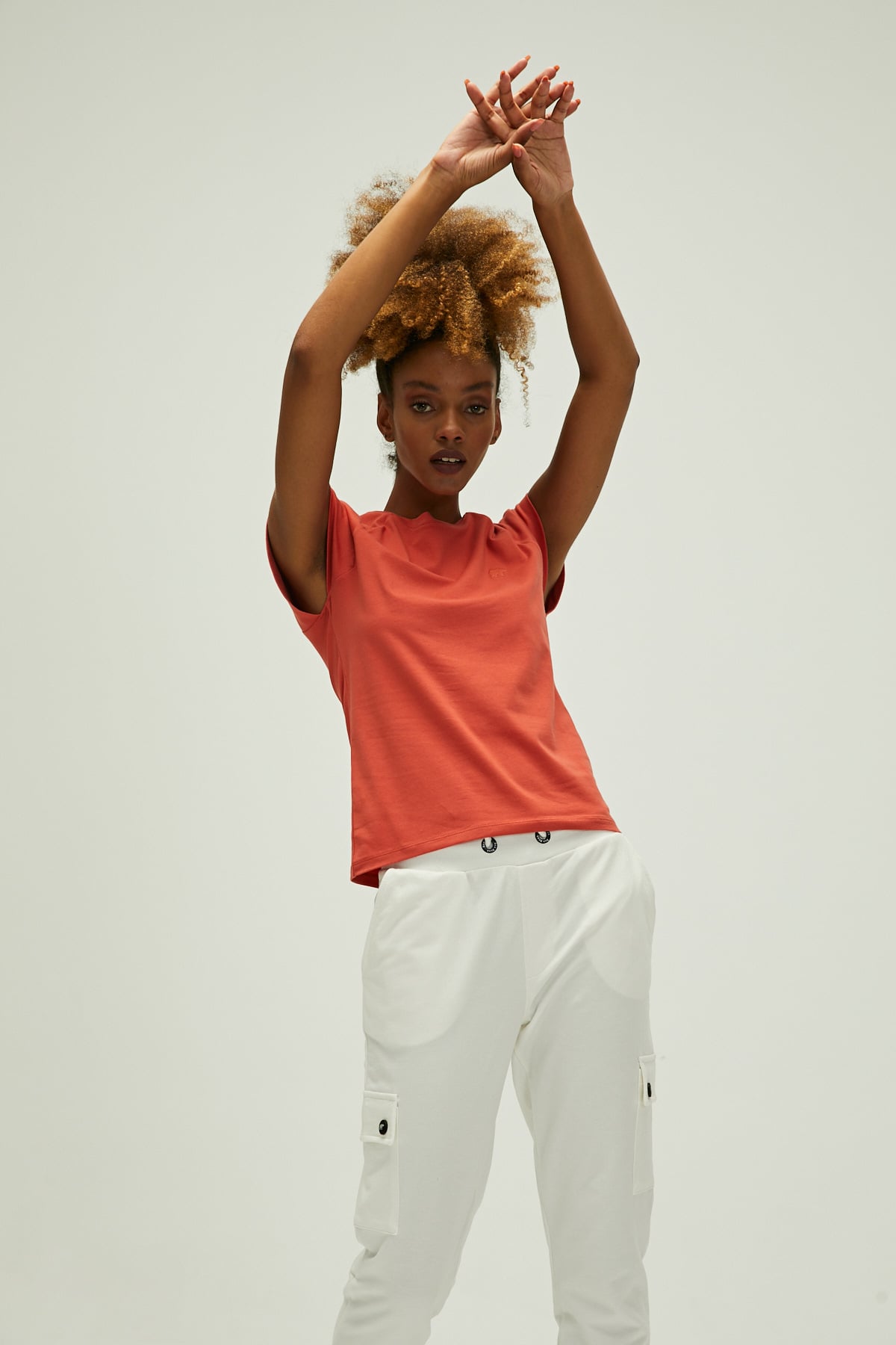 Mudra Ginger Basic Womens T-Shirt