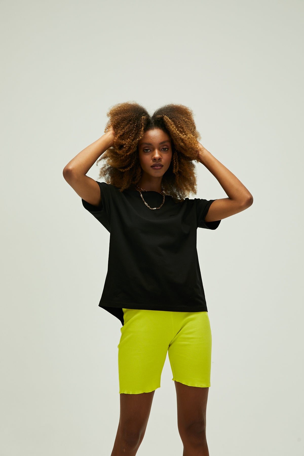 Nidra Black Basic Womens T-Shirt
