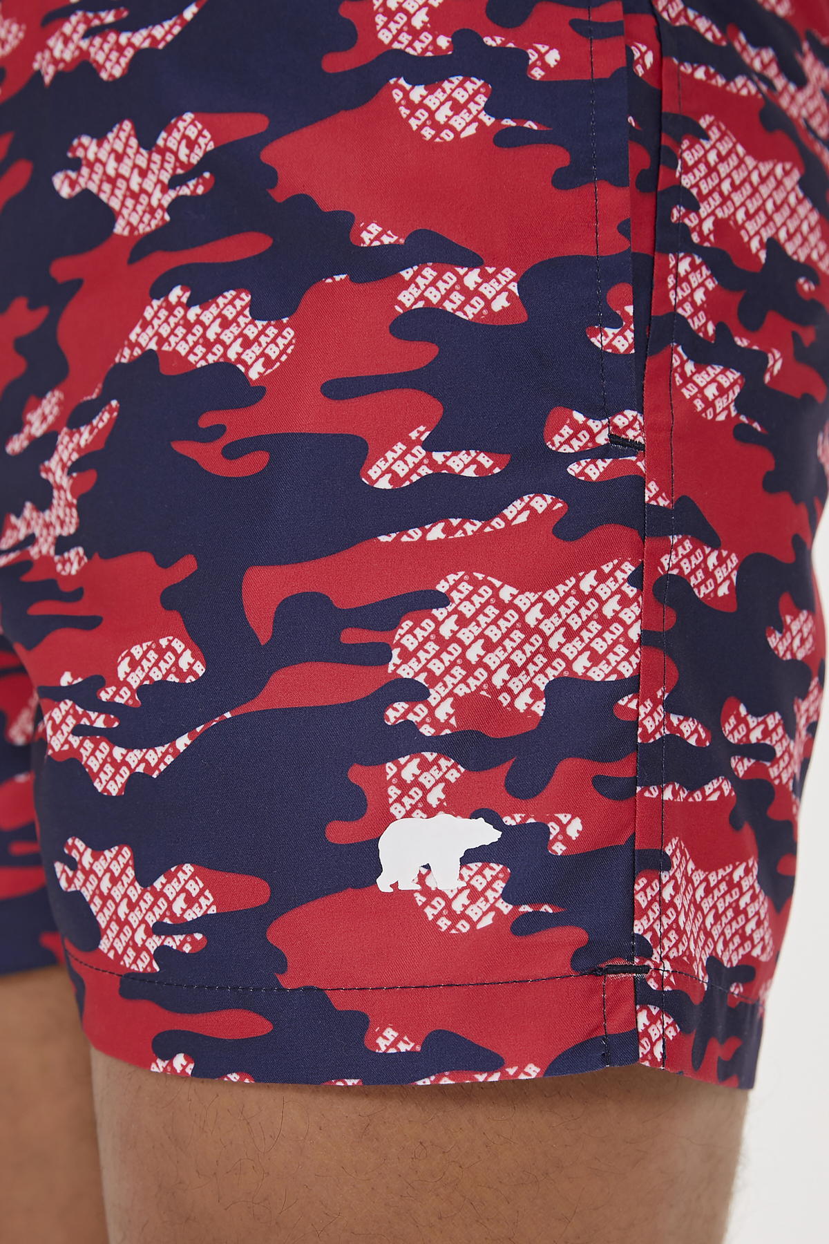 Owen Crimson Red Mens Swimwear