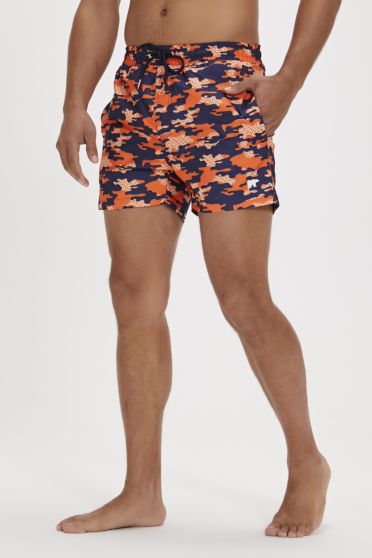 Owen Orange Mens Swimwear