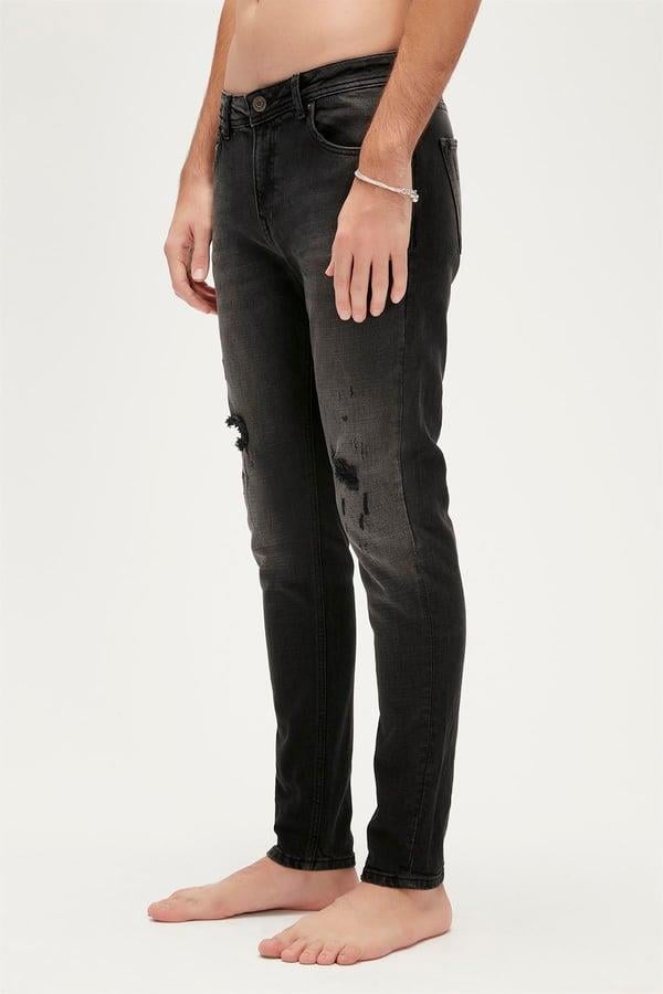 Palermo Jeans Antrasit Erkek Denim Pantolon