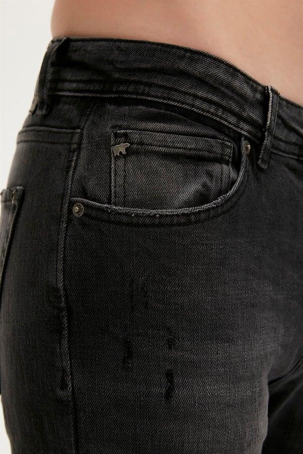 Palermo Jeans Antrasit Erkek Denim Pantolon