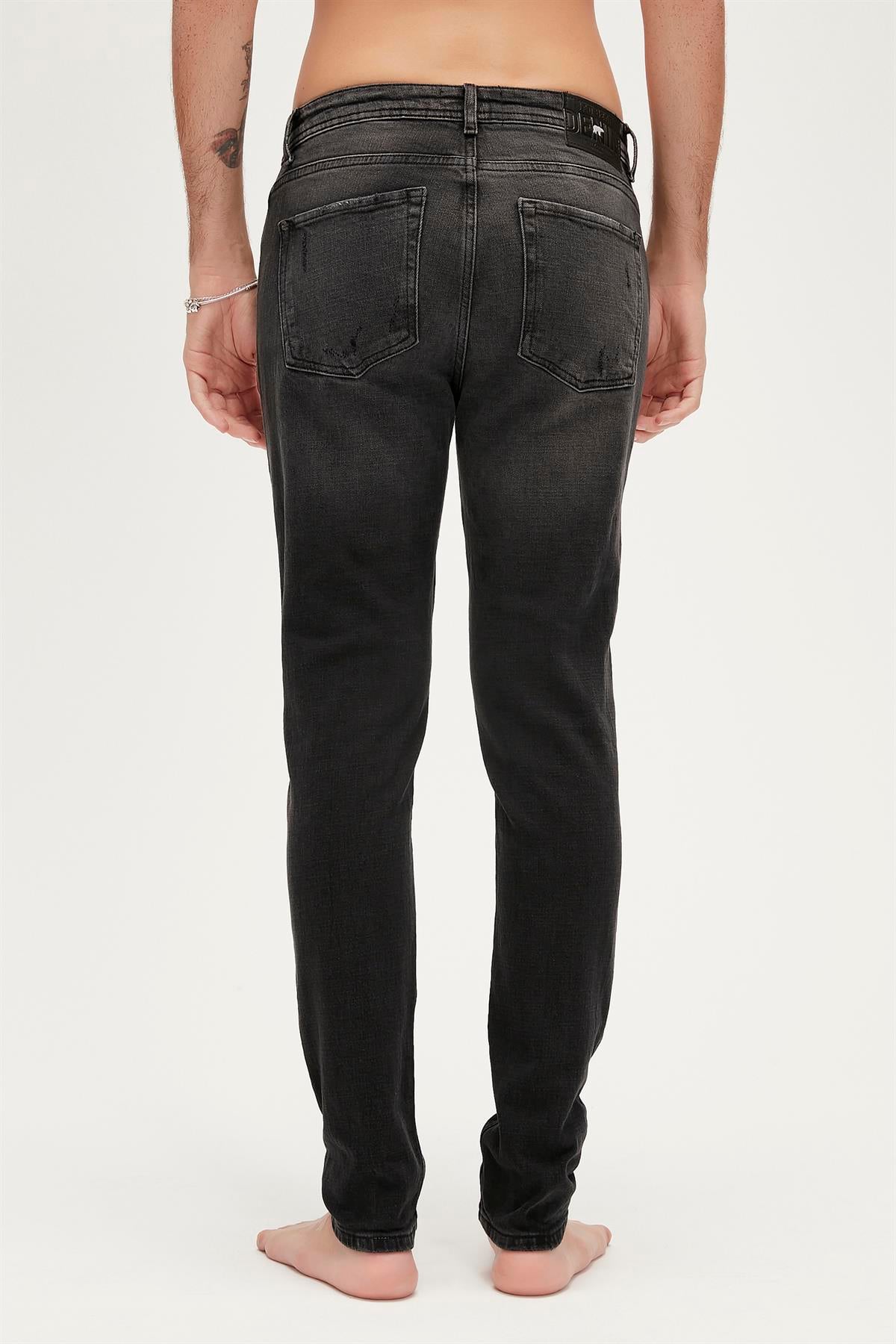 Palermo Jeans Siyah Erkek Denim Pantolon