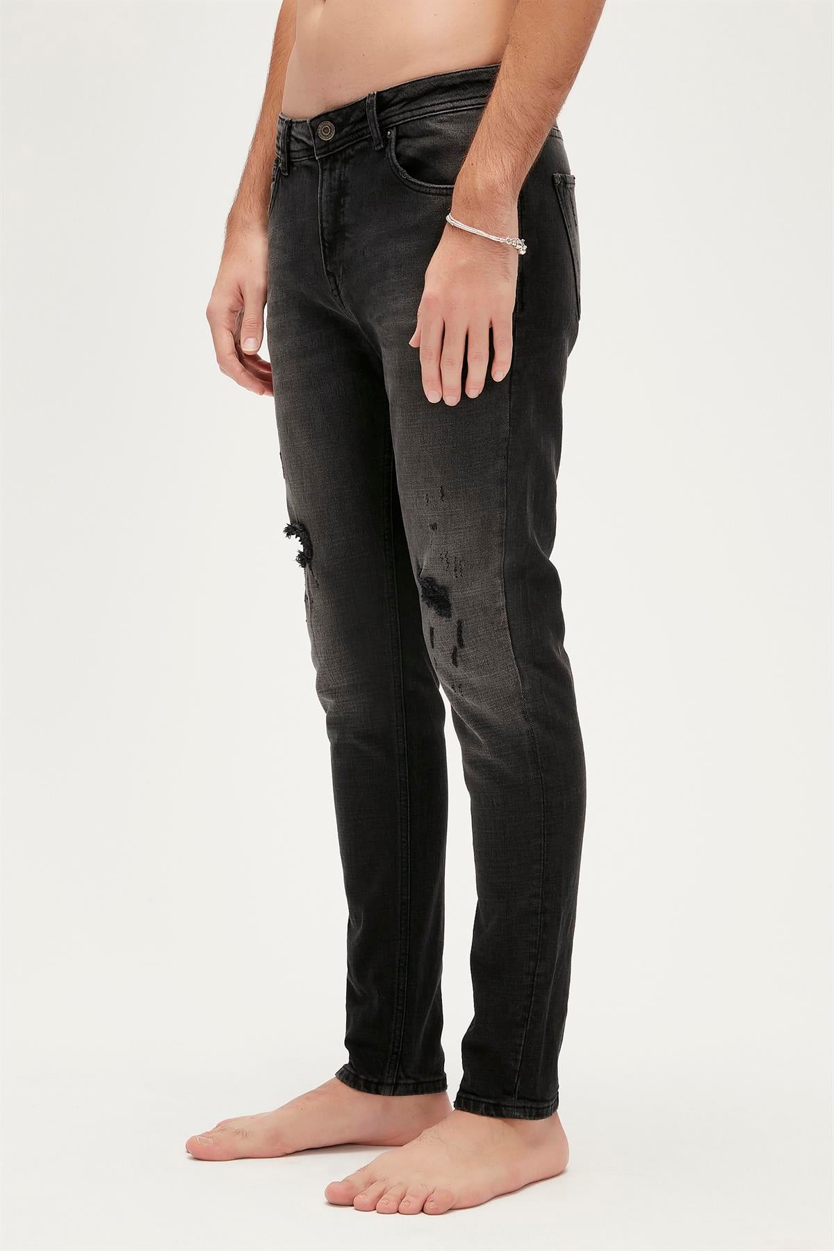 Palermo Jeans Siyah Erkek Denim Pantolon