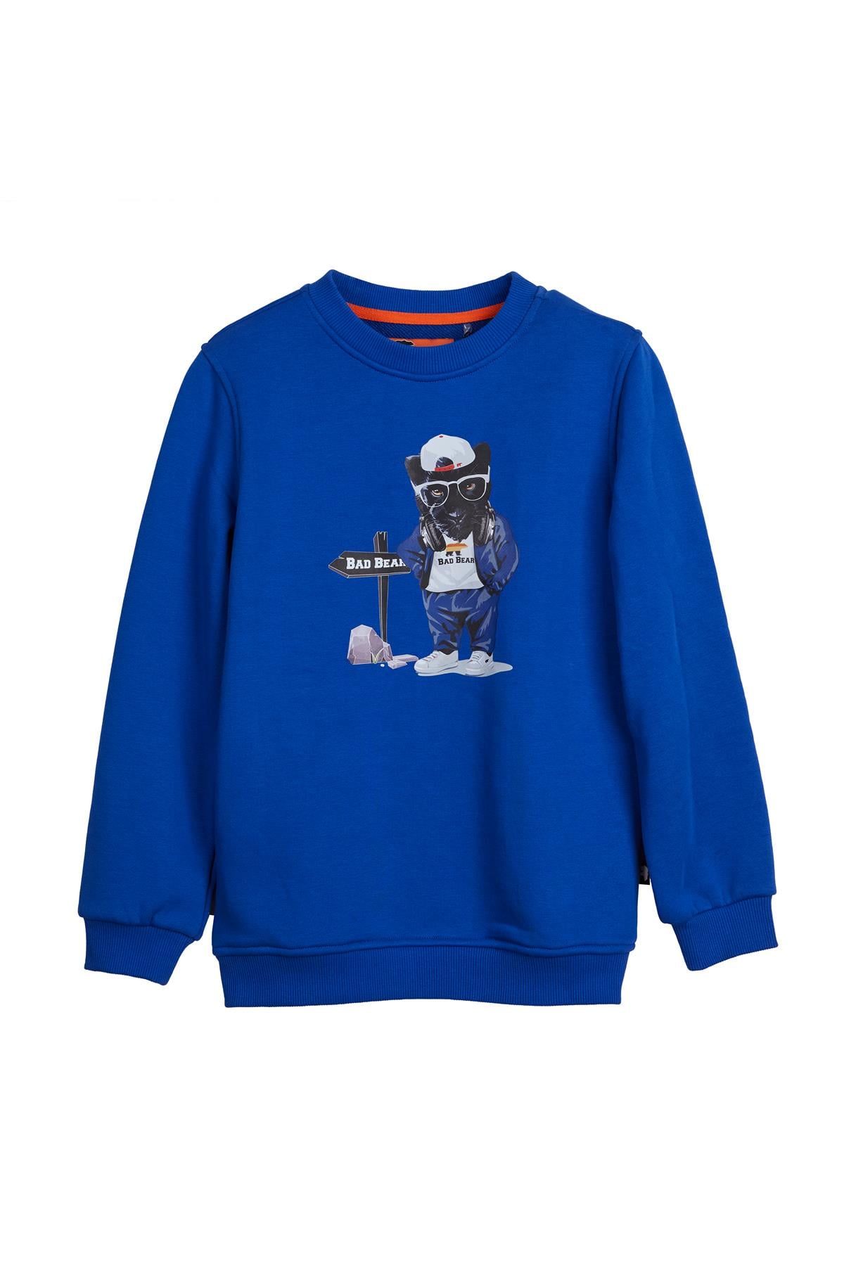 Panther Saks Mavisi Çocuk Sweatshirt