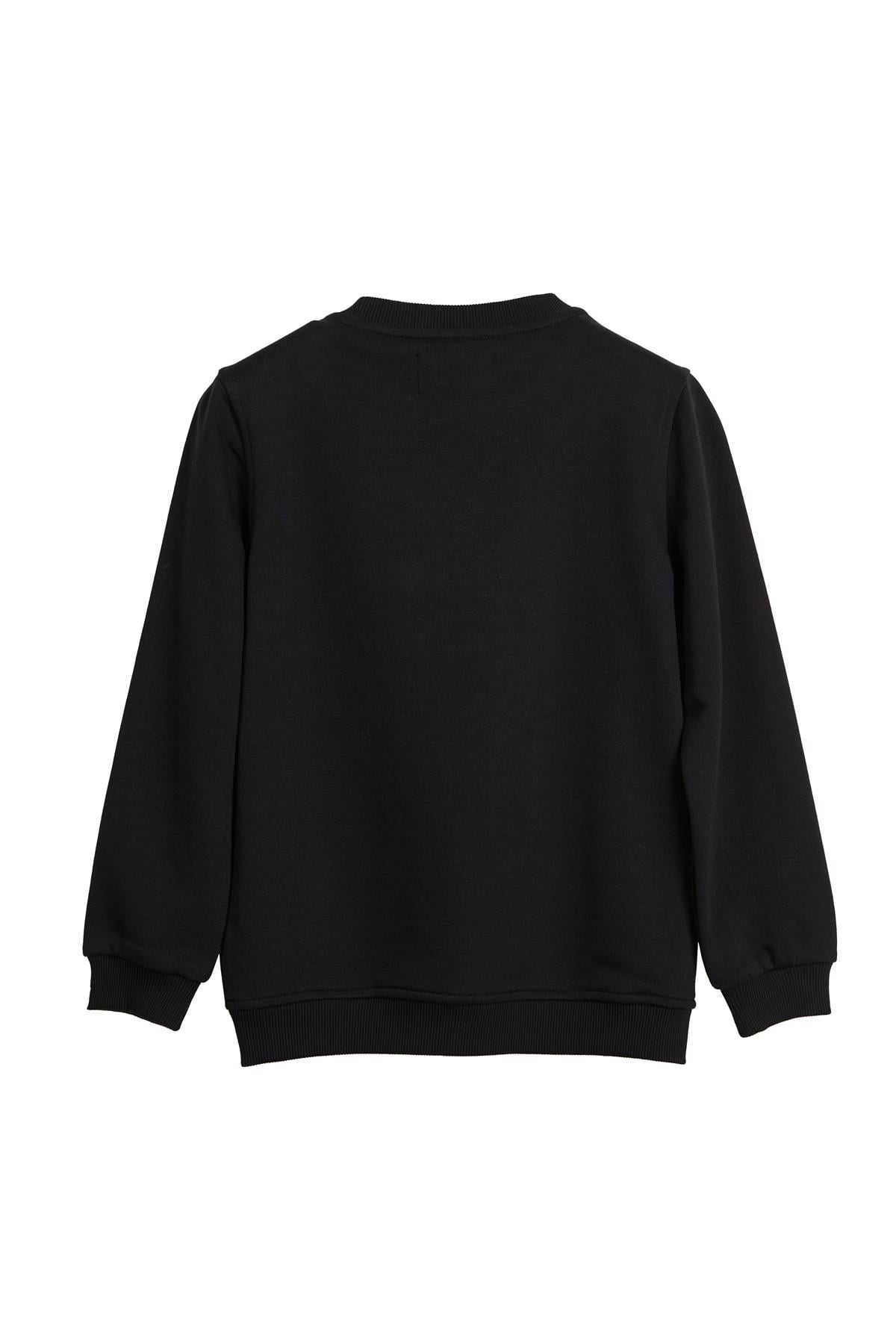 Panther Siyah Çocuk Sweatshirt