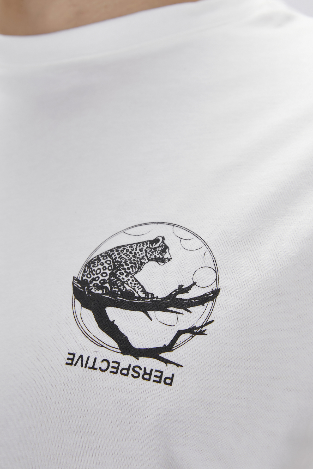 Pard Off-White Mens Printed T-Shirt