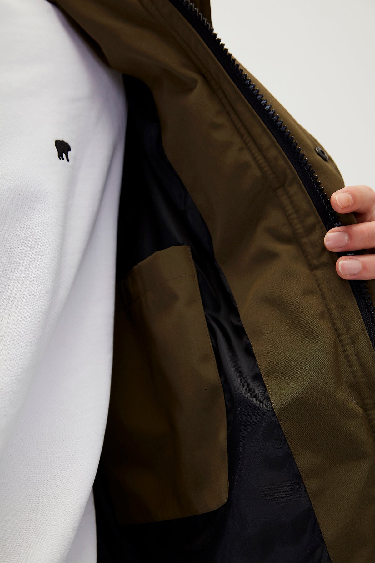 Pathfinder Khaki Mens Coat