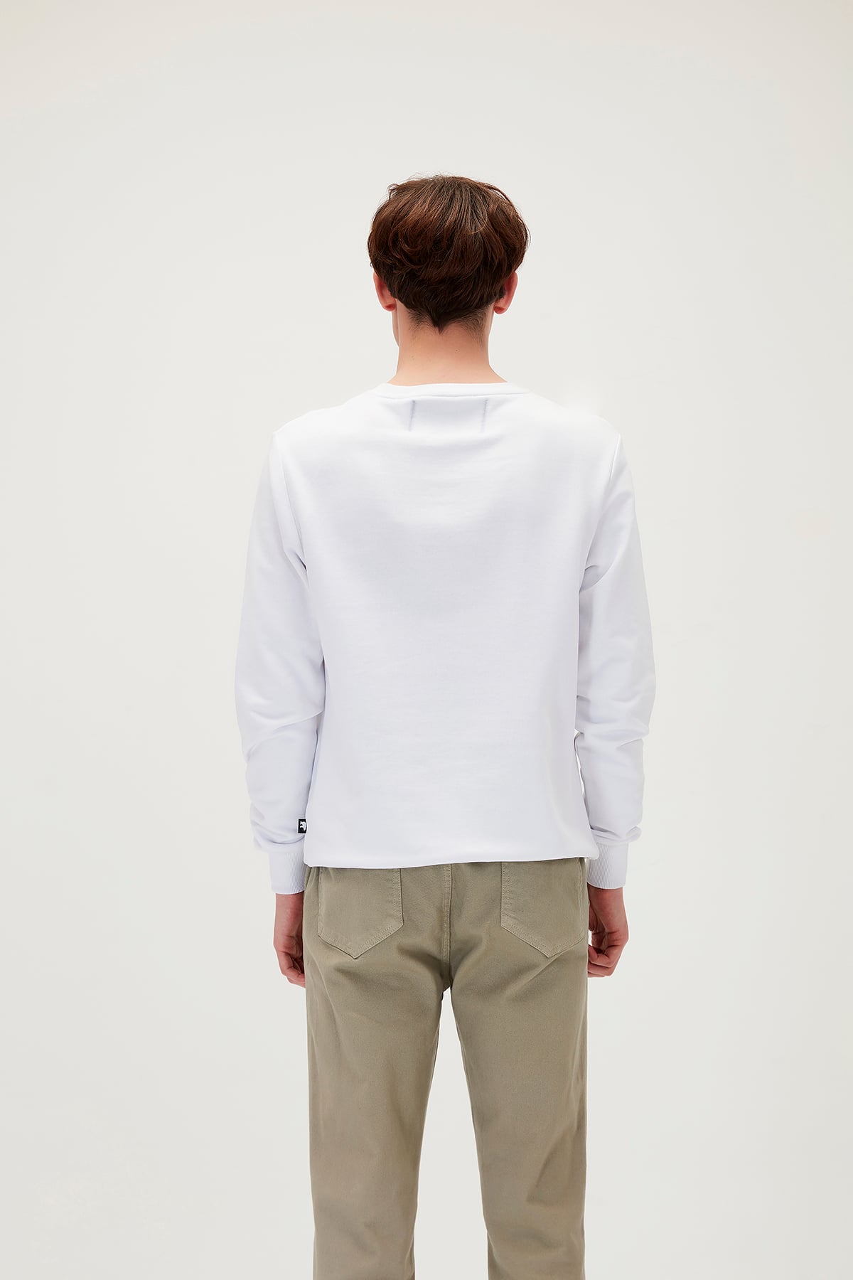 Presage Crewneck Off-White Mens Sweatshirt