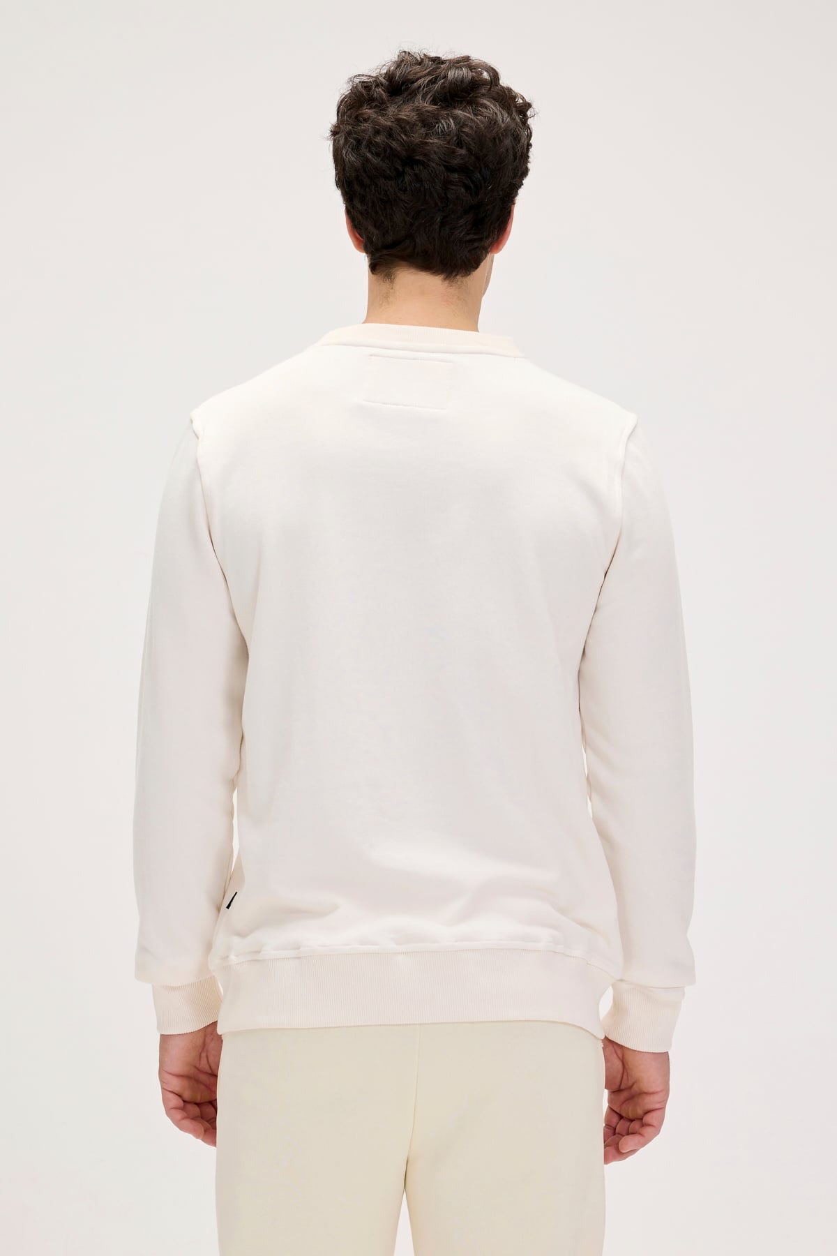 Re-Beverly Marshmallow Mens Sweatshirt