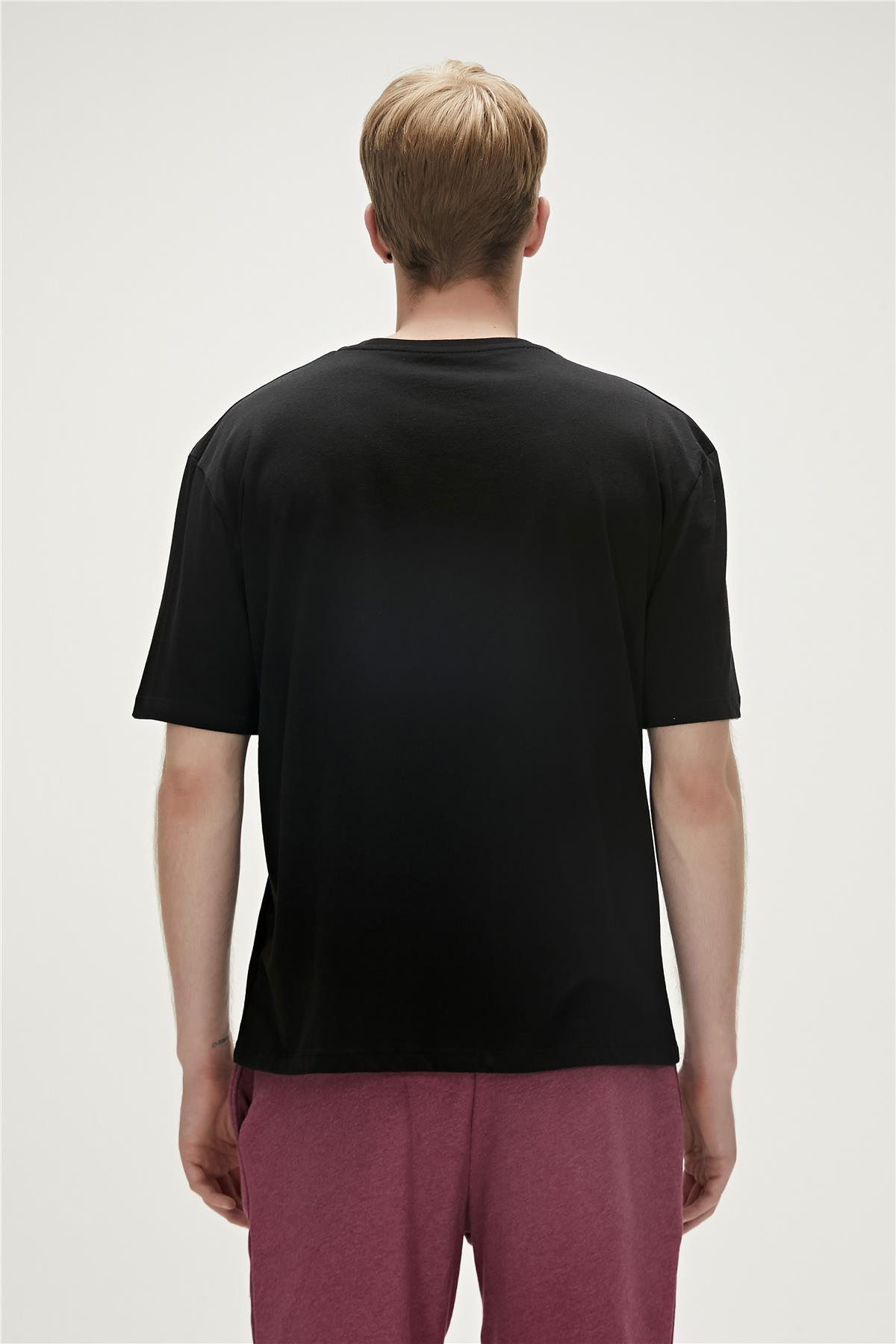 Re-Finger Recycle Black Mens T-Shirt