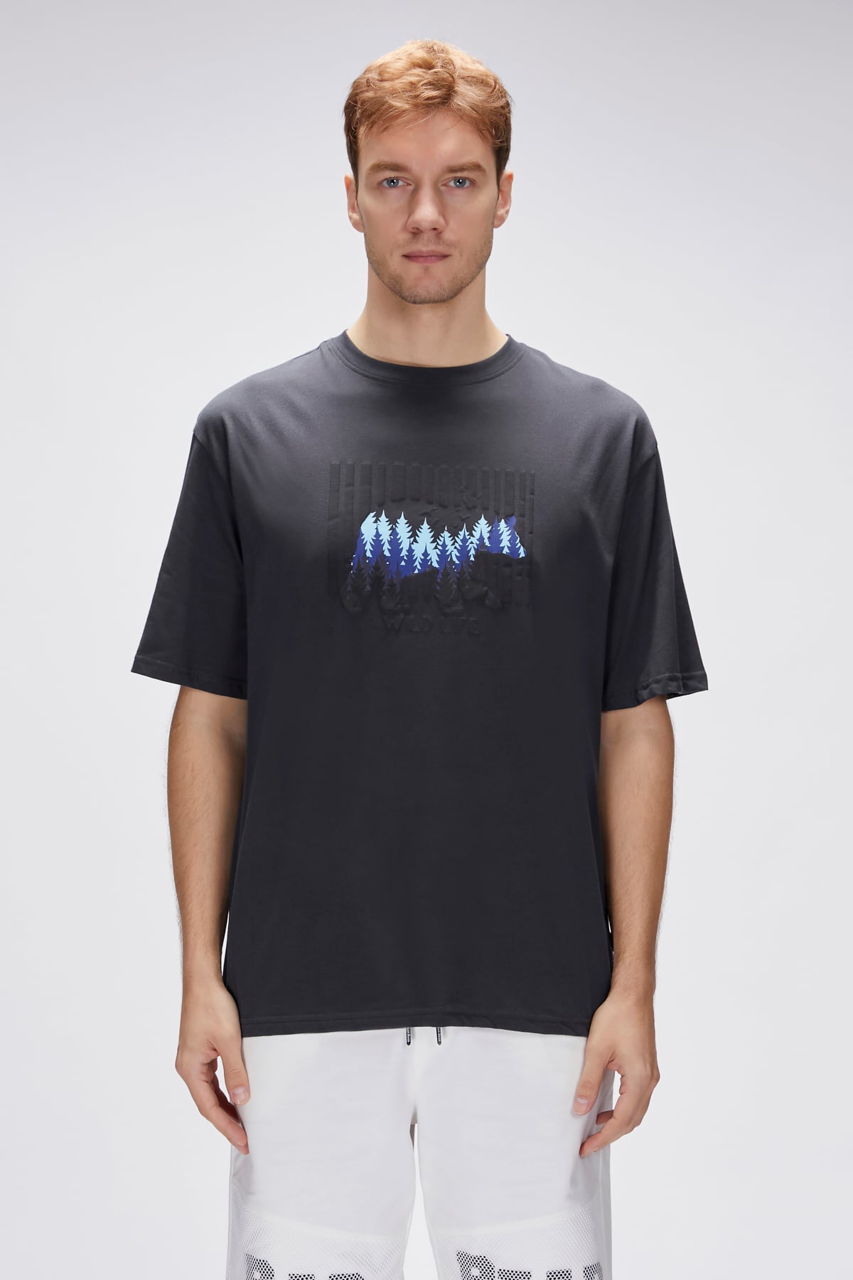 Reid Asphalt Mens Oversize T-Shirt