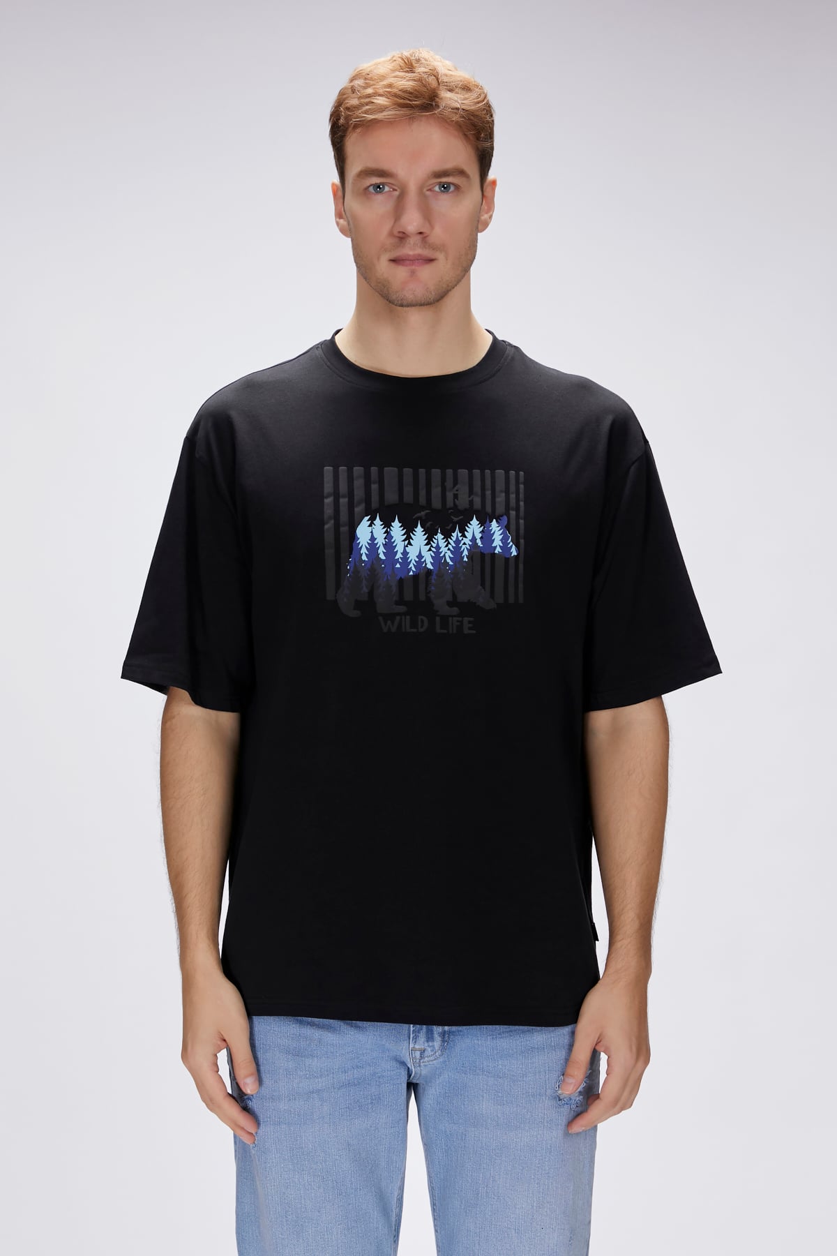 Reid Night Mens Oversize T-Shirt