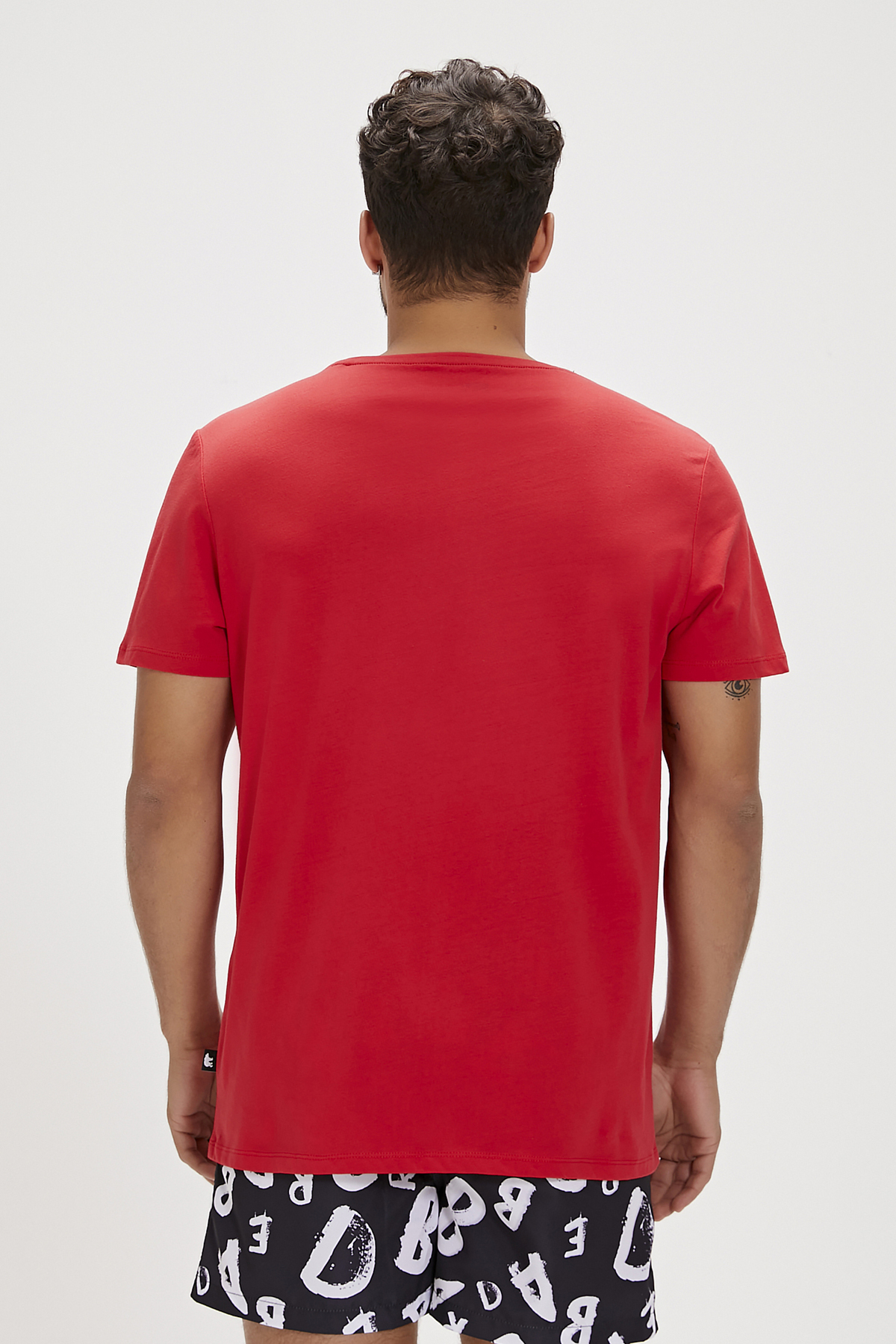Ricardo Crimson Red Mens T-Shirt