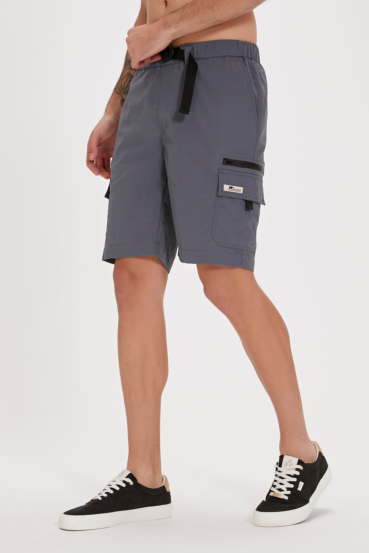 Richard Asphalt Mens Cargo Shorts