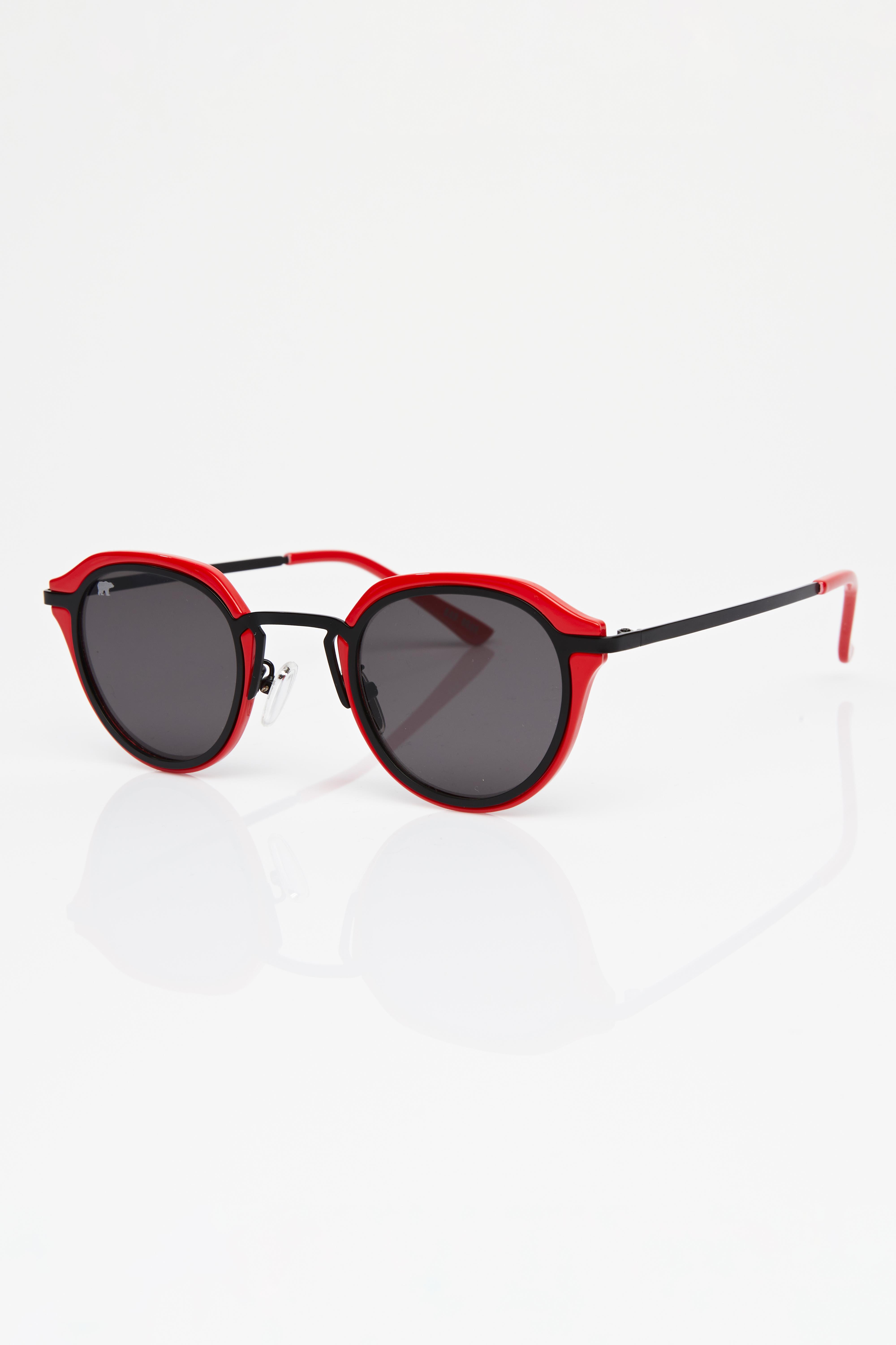 Richard Unisex Red Sunglasses
