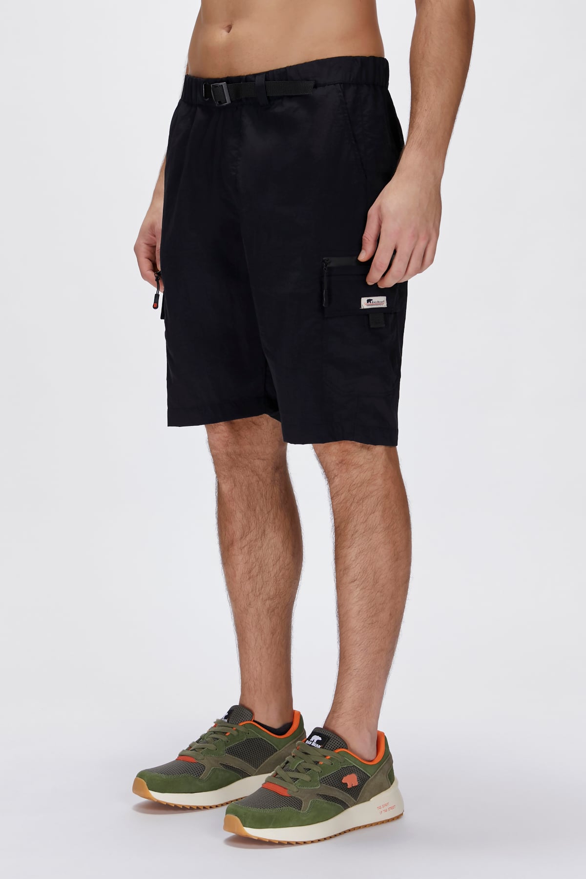 Richard Night Mens Cargo Shorts