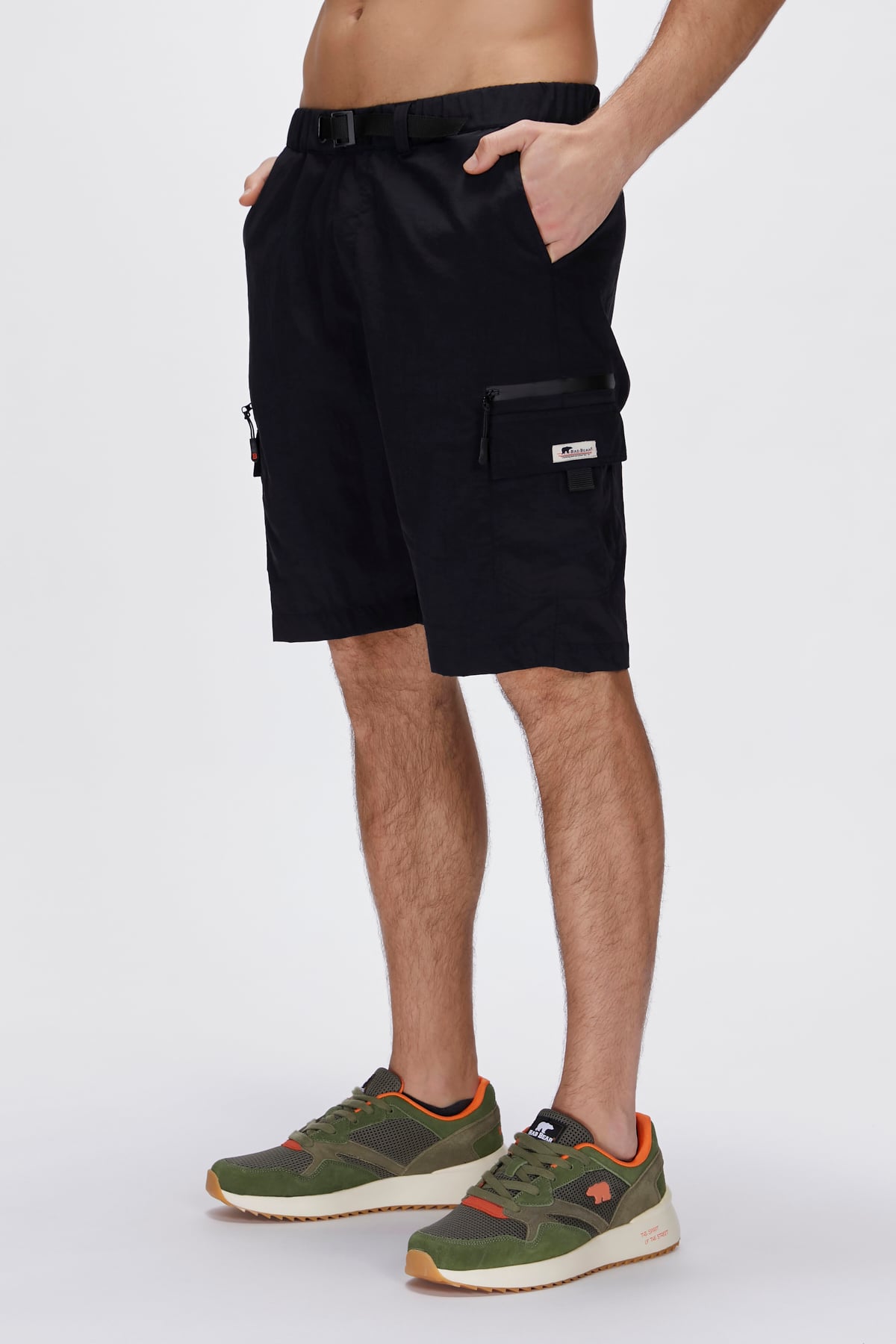 Richard Night Mens Cargo Shorts