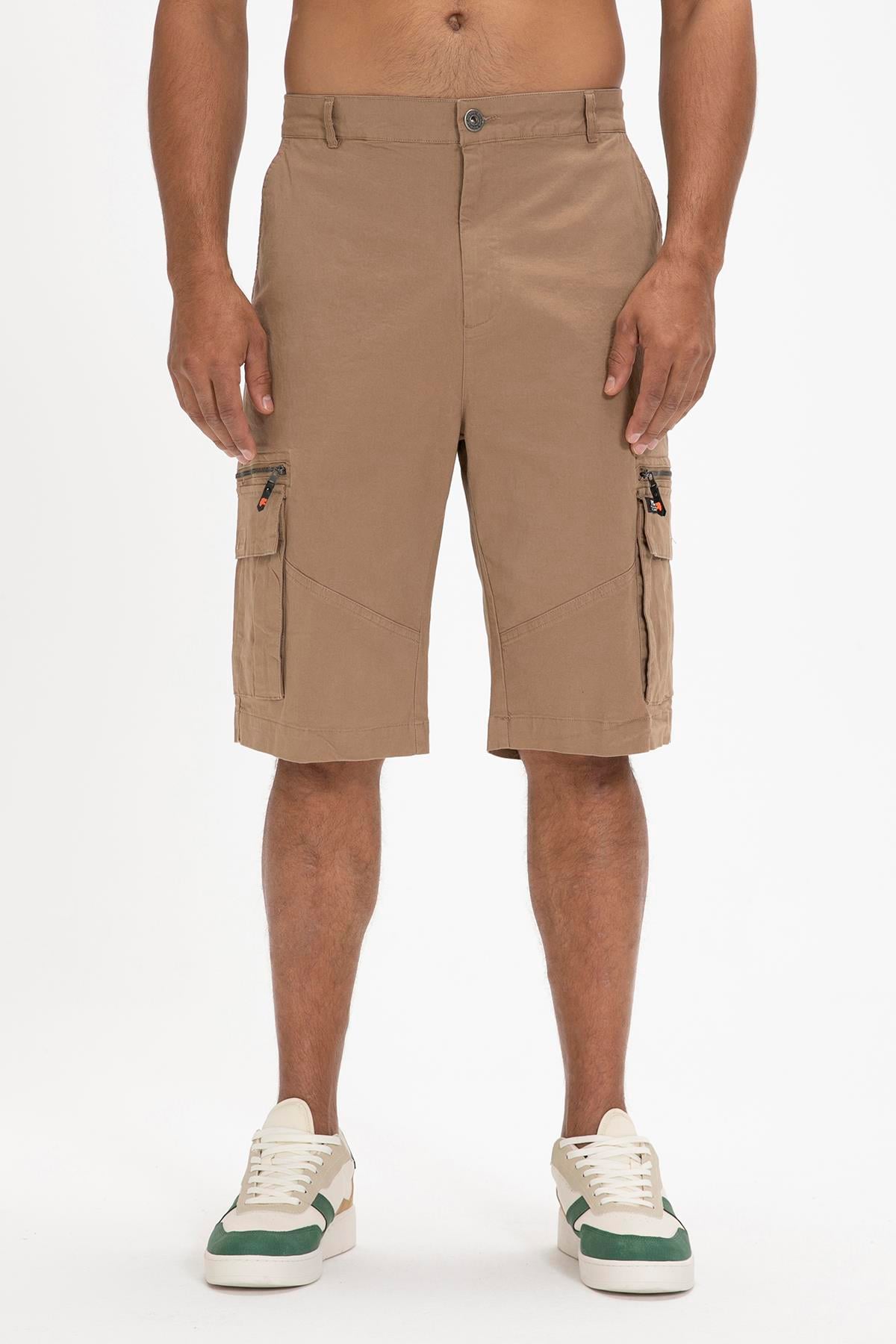 Rope SweatShorts Camel Kahverengi Erkek Şort