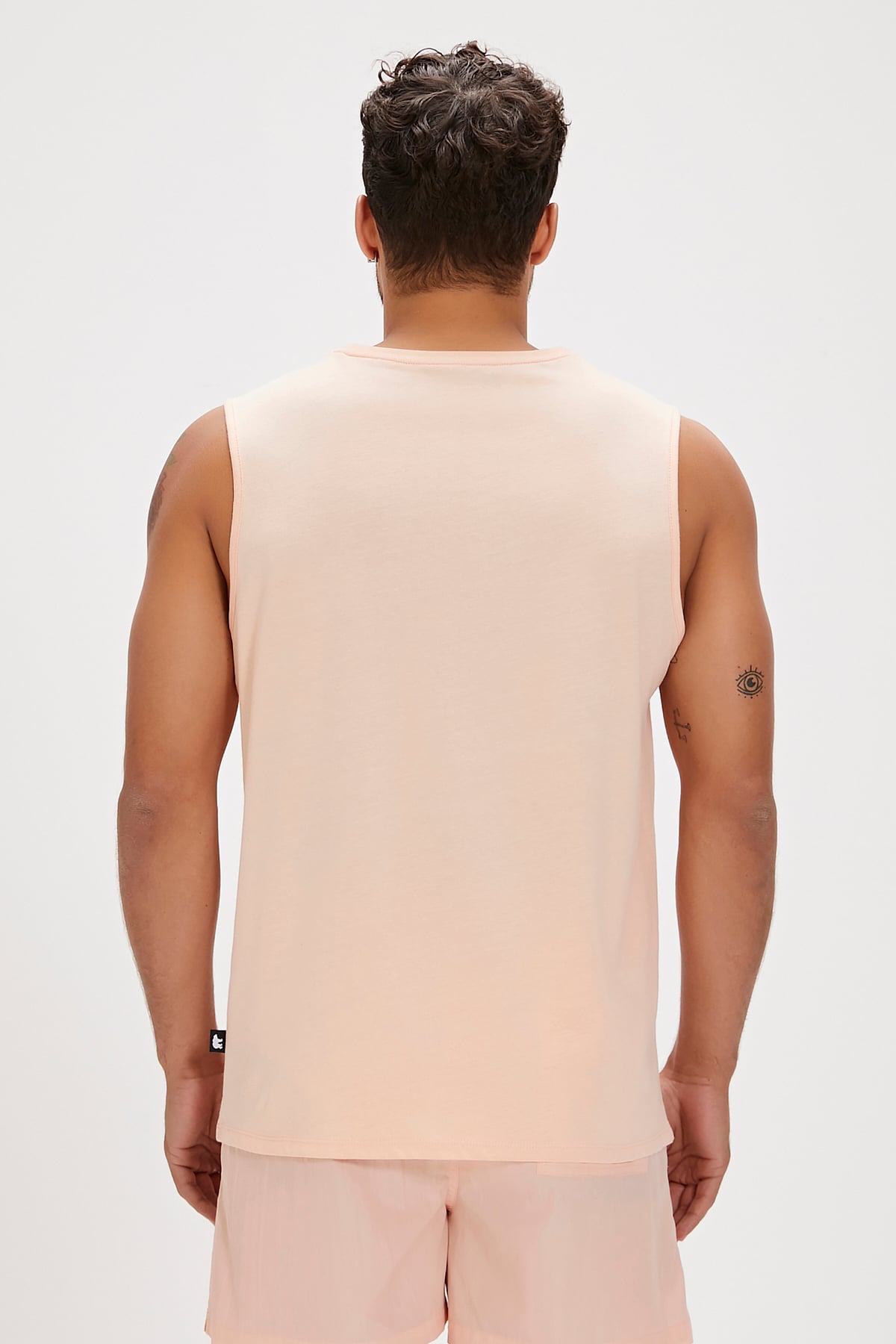 Rowan Mellow Peach Mens Tank Top