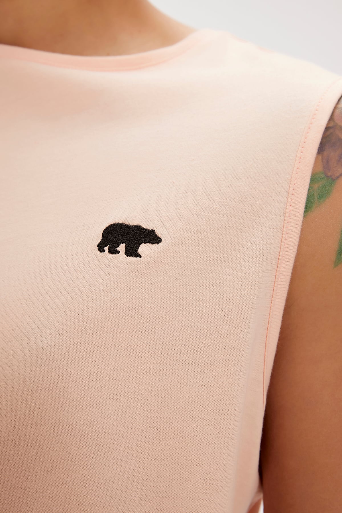 Rowan Mellow Peach Mens Tank Top