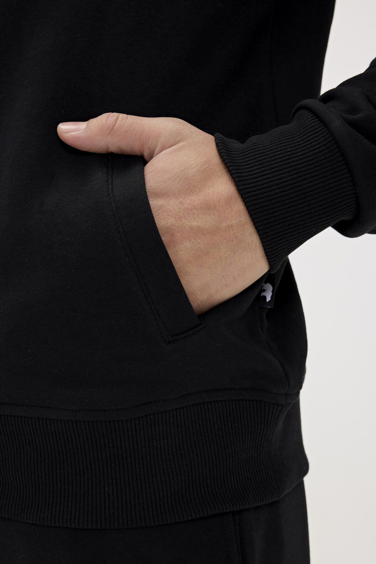 Runway Siyah Erkek Baskılı Sweatshirt