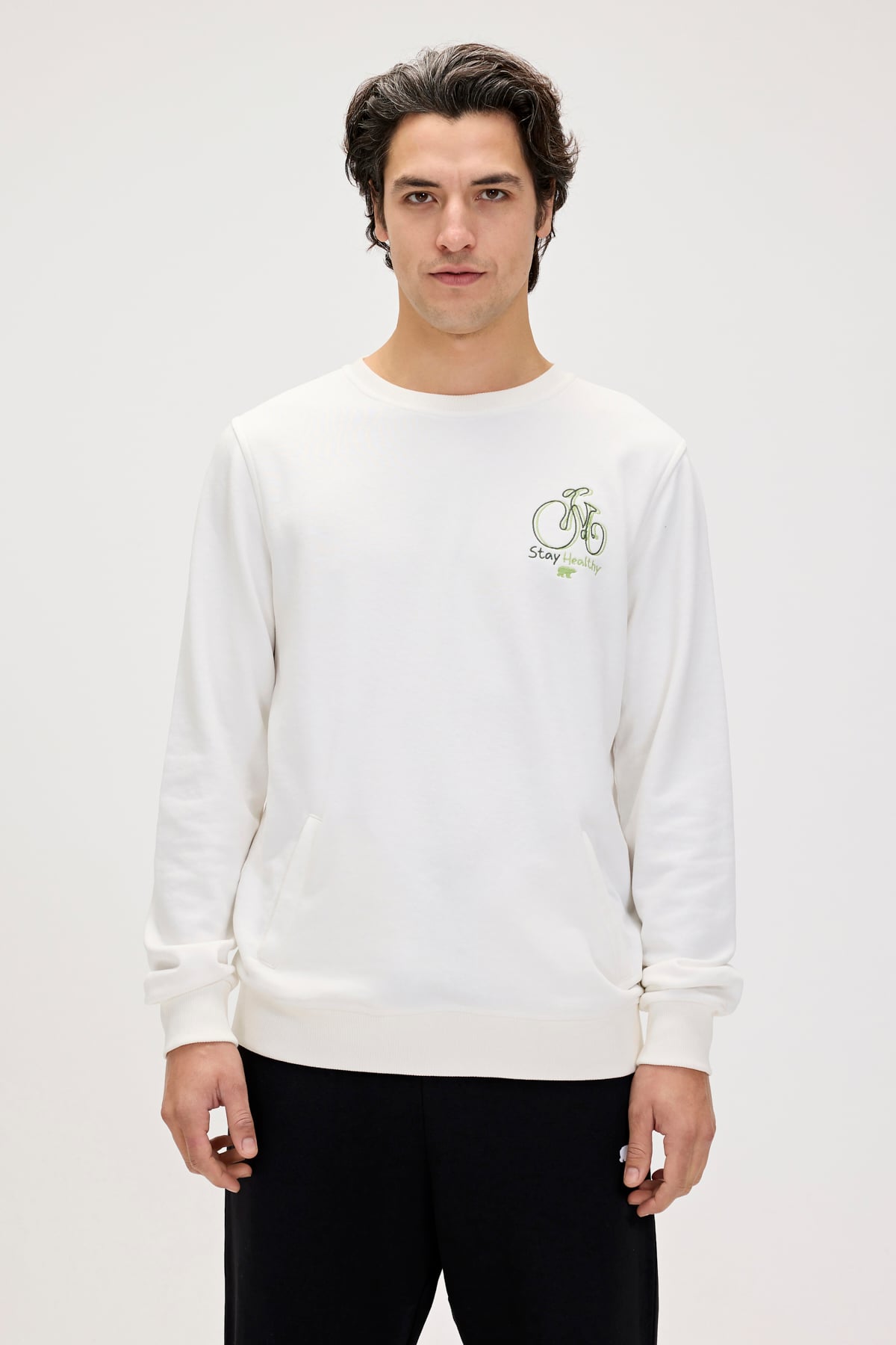 Runway Off-White Mens Printed Sweatshirt