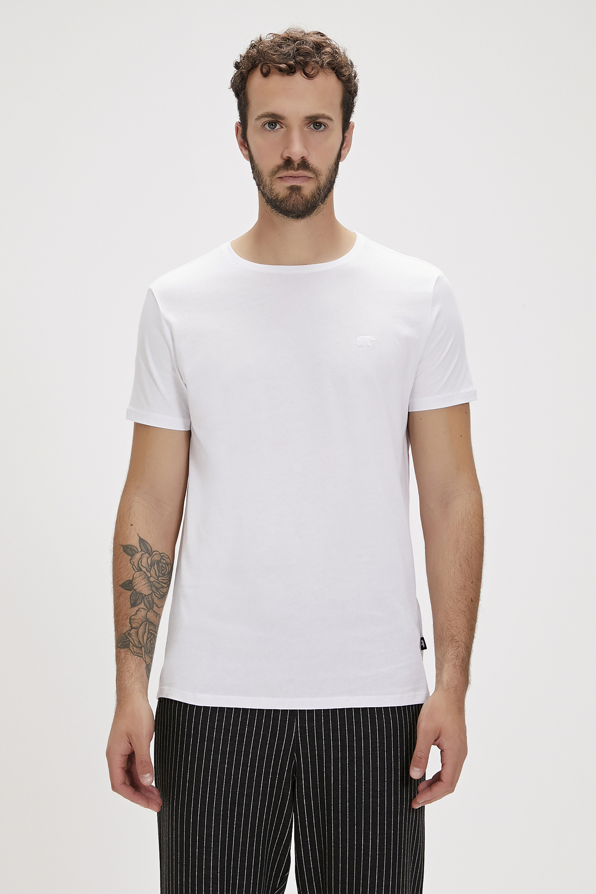SOLID T-SHIRT BEYAZ