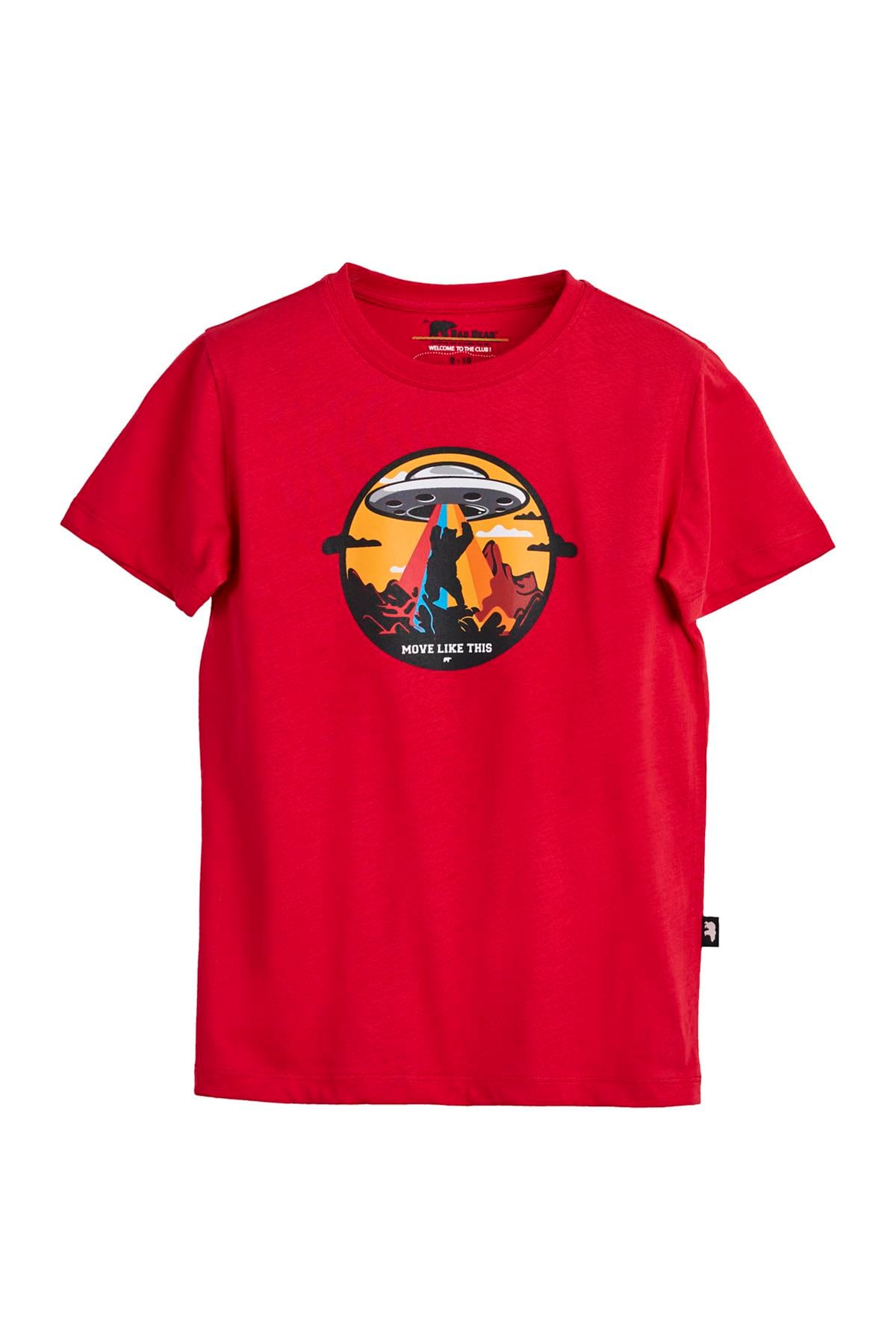 Spice Crimson Red Kids T-Shirt