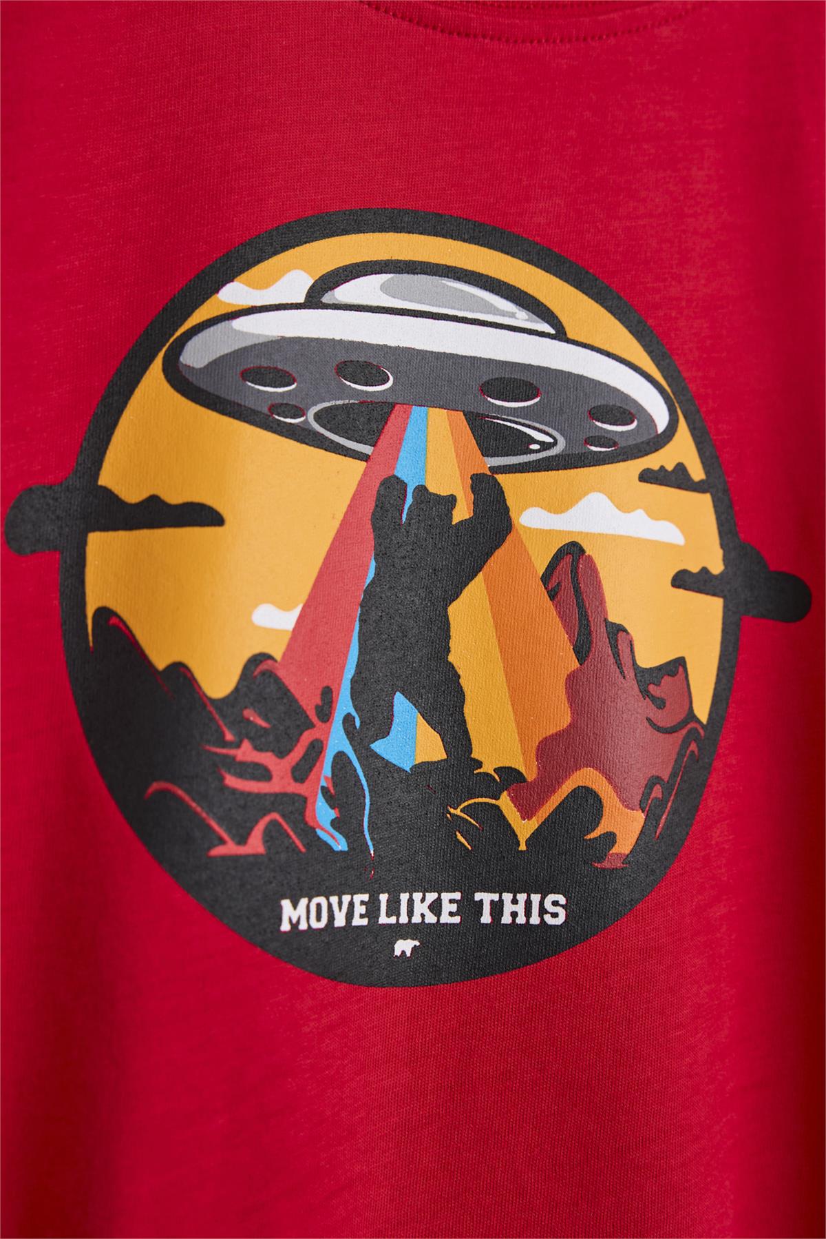 Spice Crimson Red Kids T-Shirt