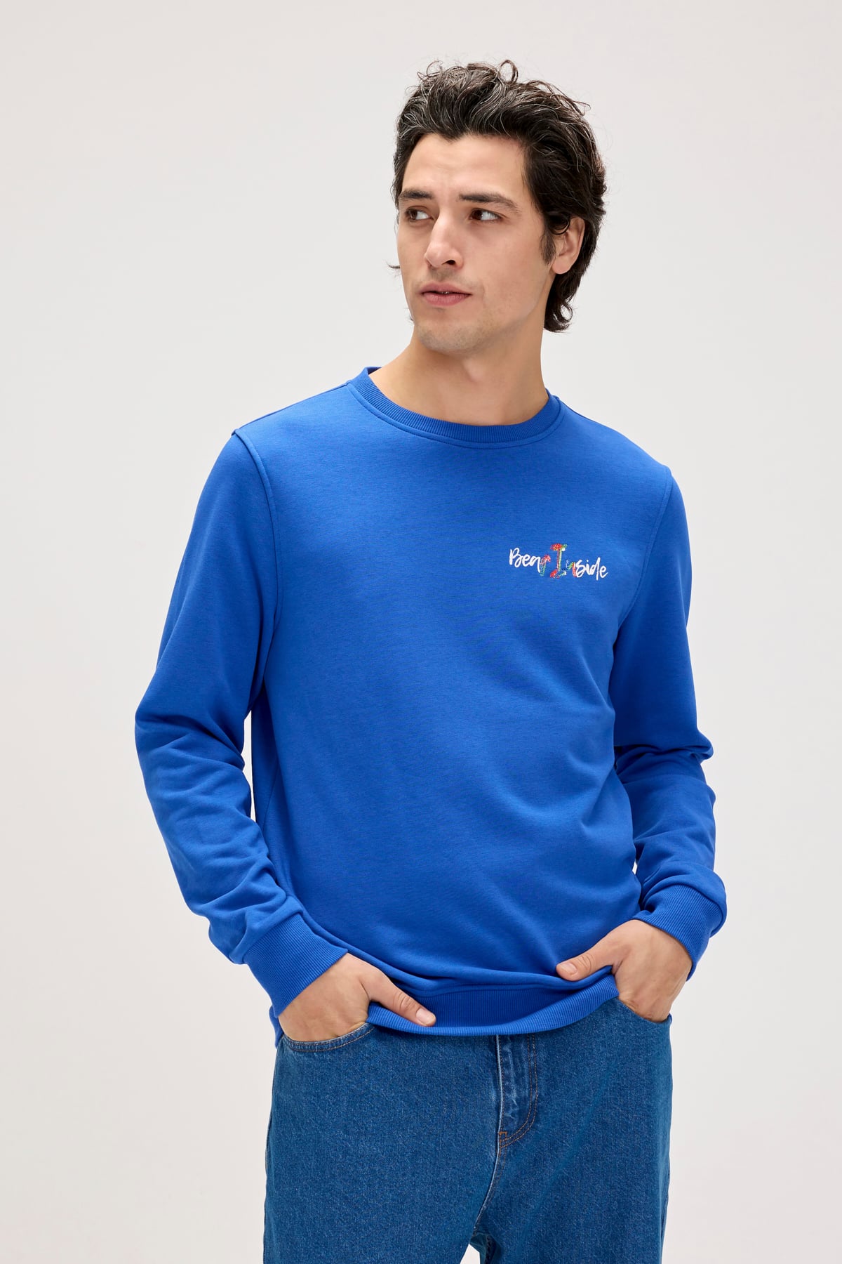 Splashy Genti Mens Printed Sweatshirt