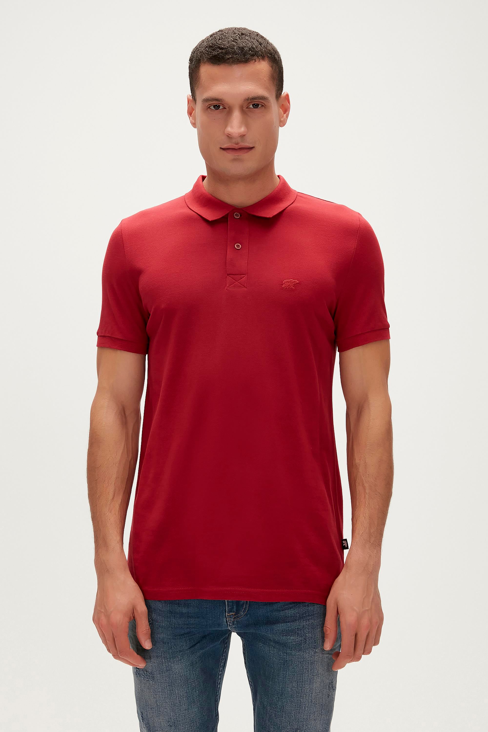 Stark Polo Maroon Mens Shirt