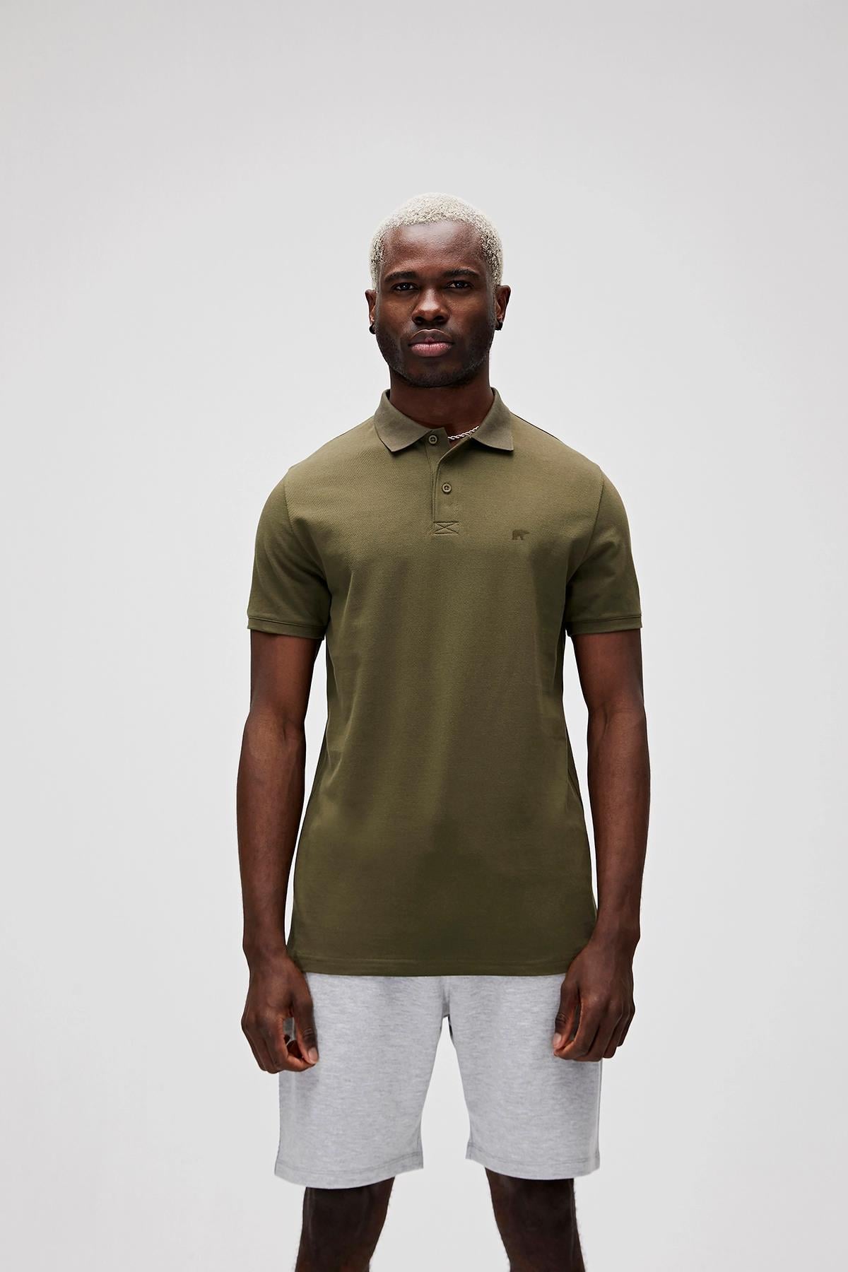 Stark Polo Khaki Mens Shirt