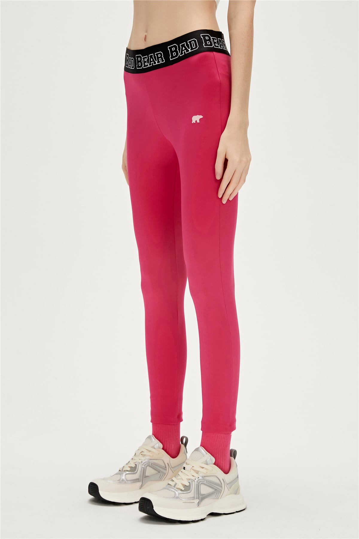 Supple Raspberry Pink Womens Tights