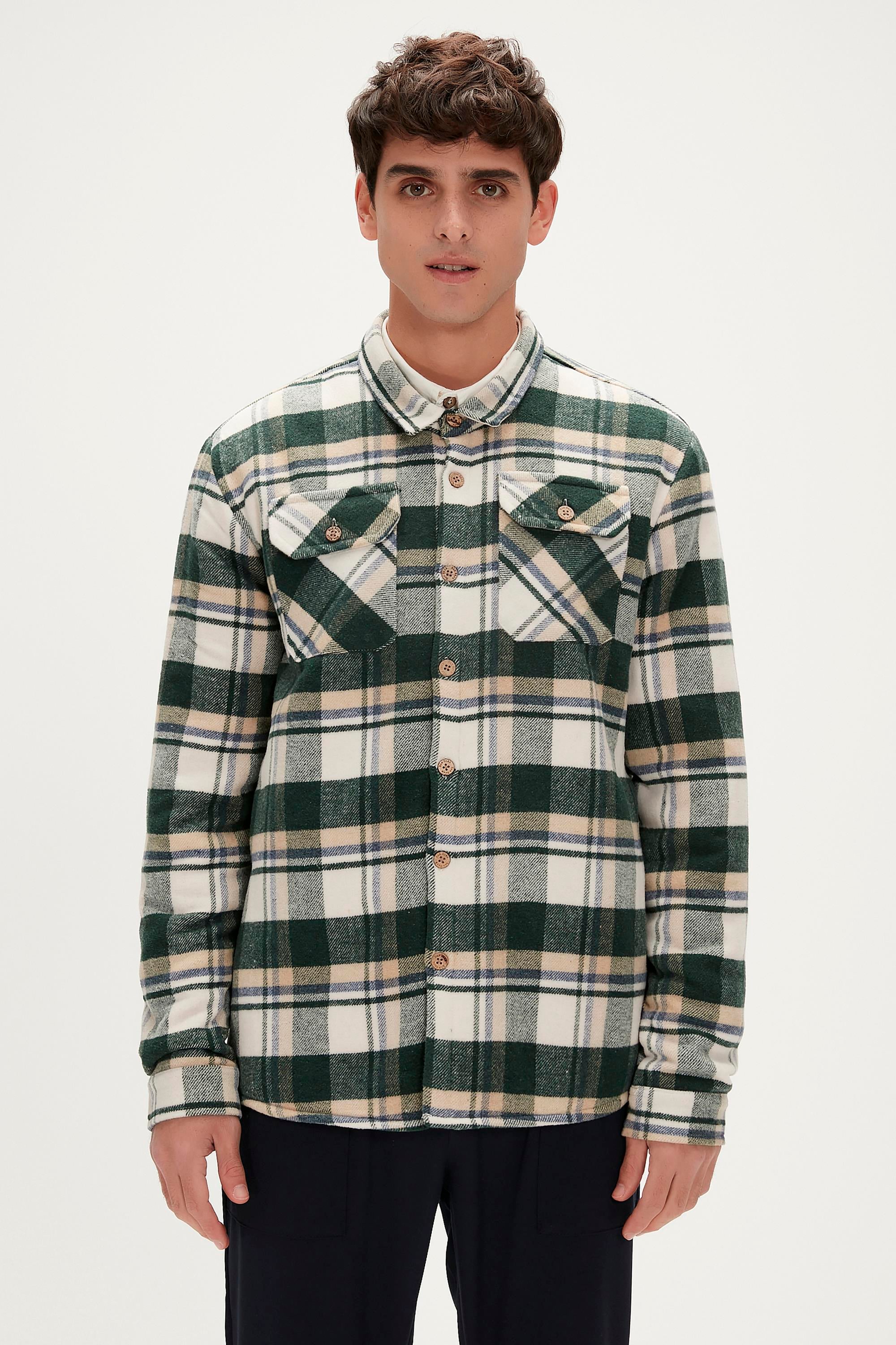 Thomas Green Men's Flannel Overshirt | BAD BEAR