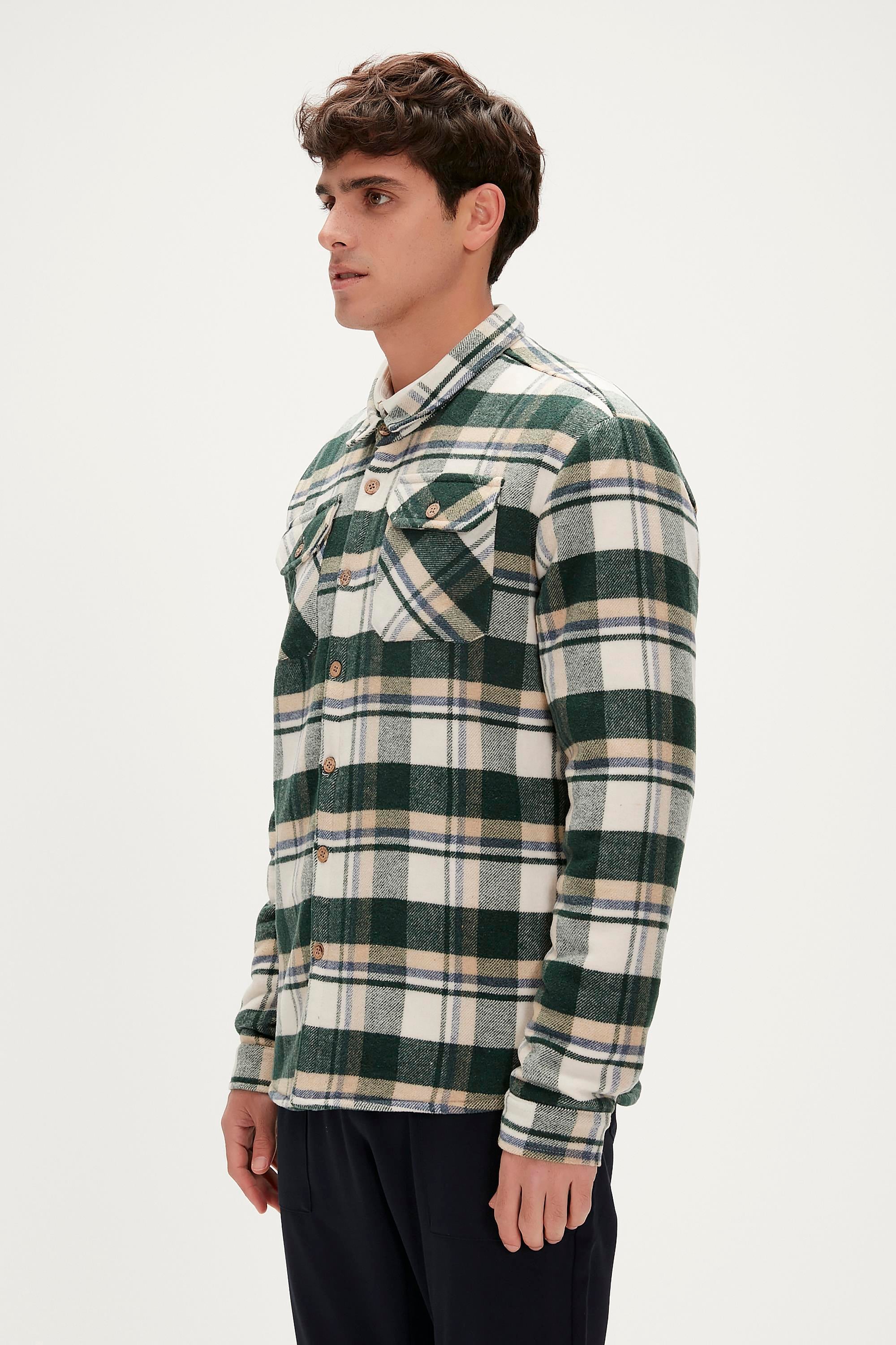 Thomas Green Mens Flannel Overshirt