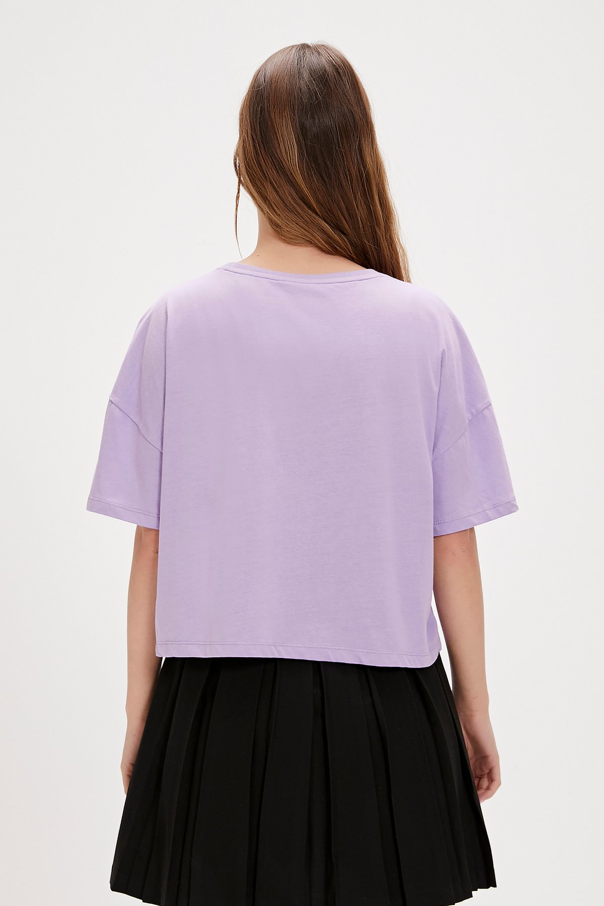 Town Mor Baskılı Kadın Tişört