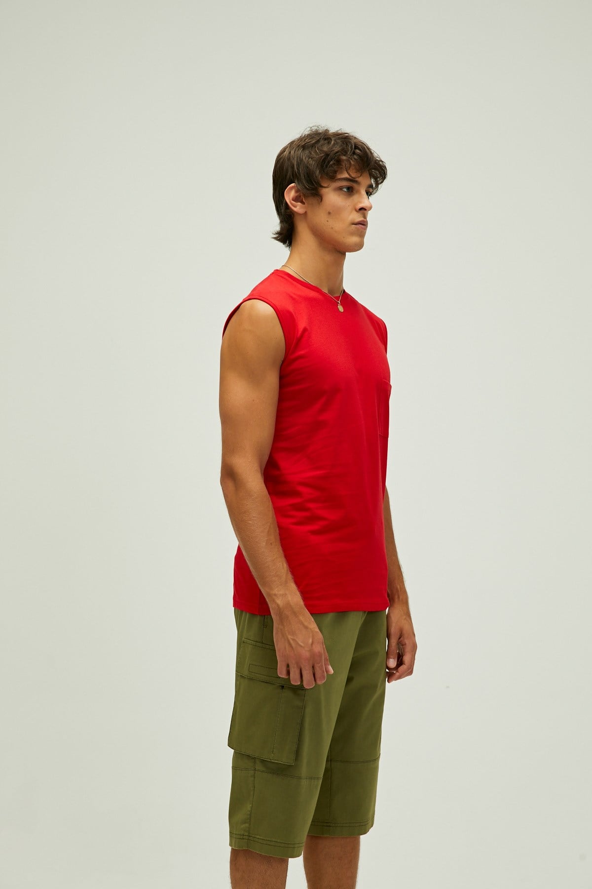 Tribe Tank-Top Crimson Red Kırmızı Erkek Atlet