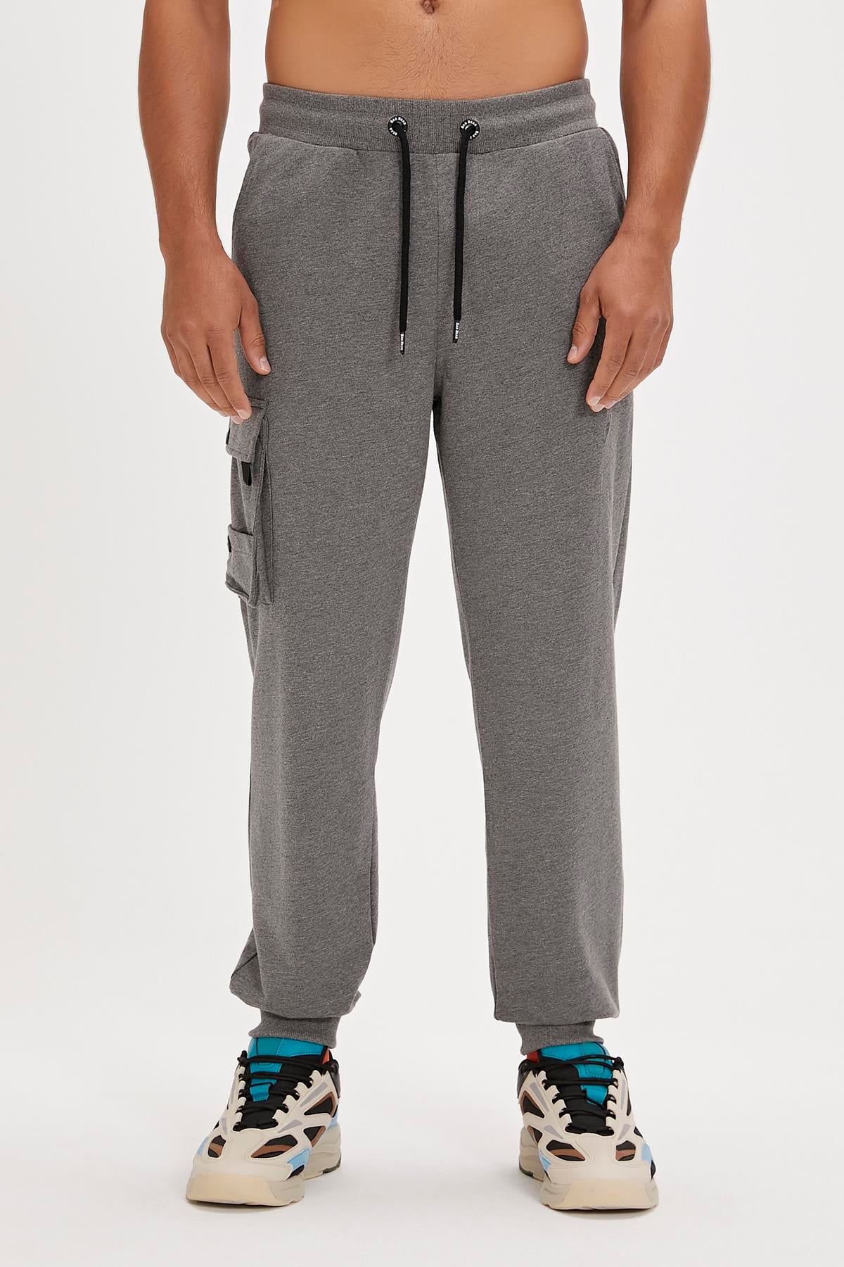 Valencia Dark Grey Mens Cargo Pants