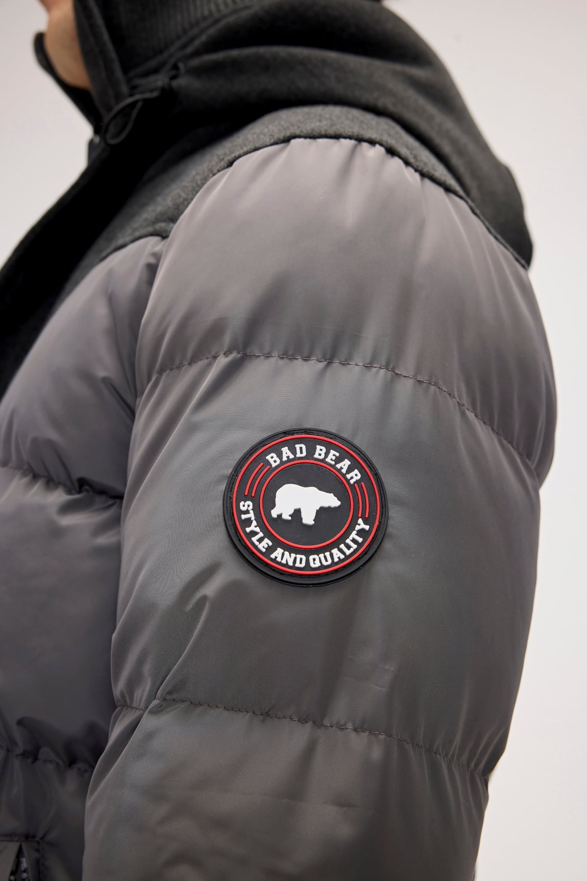 Valery Asphalt Mens Puffer Jacket