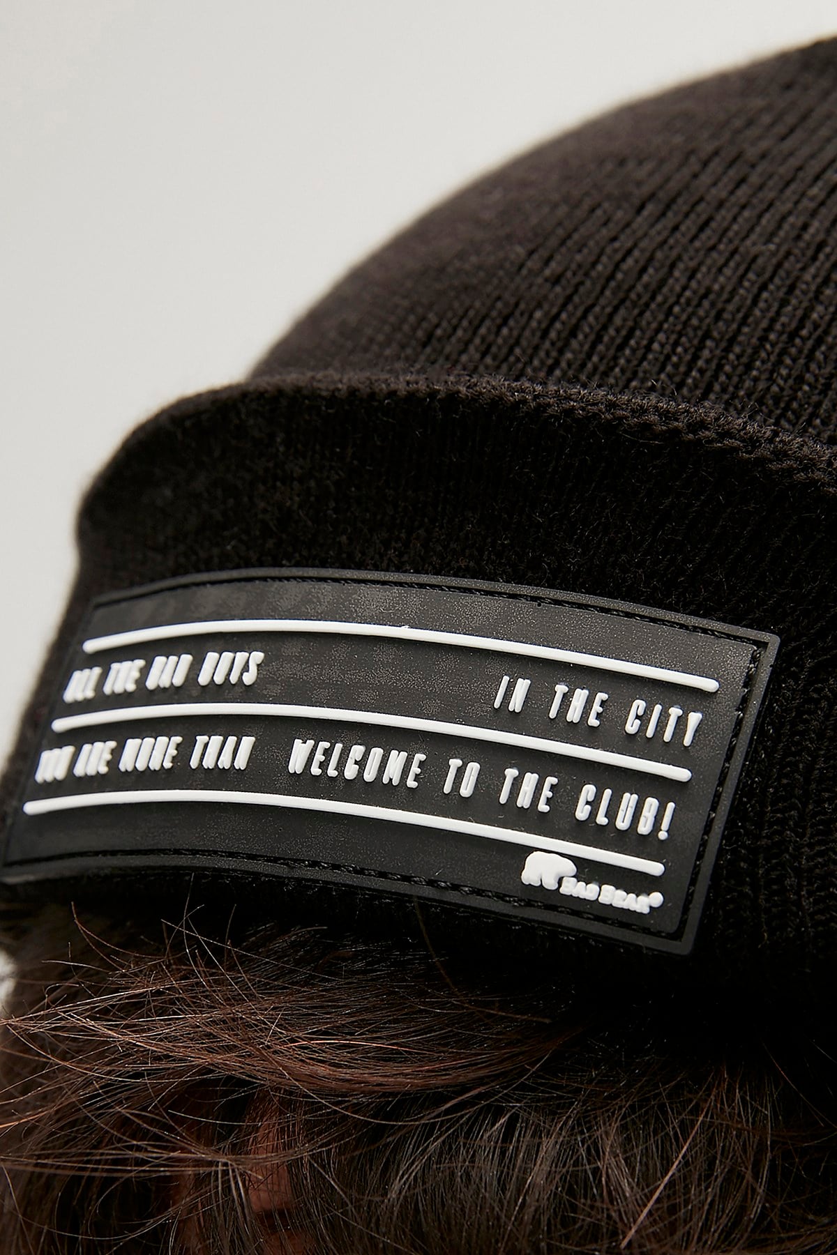 Welcome Black Beanie