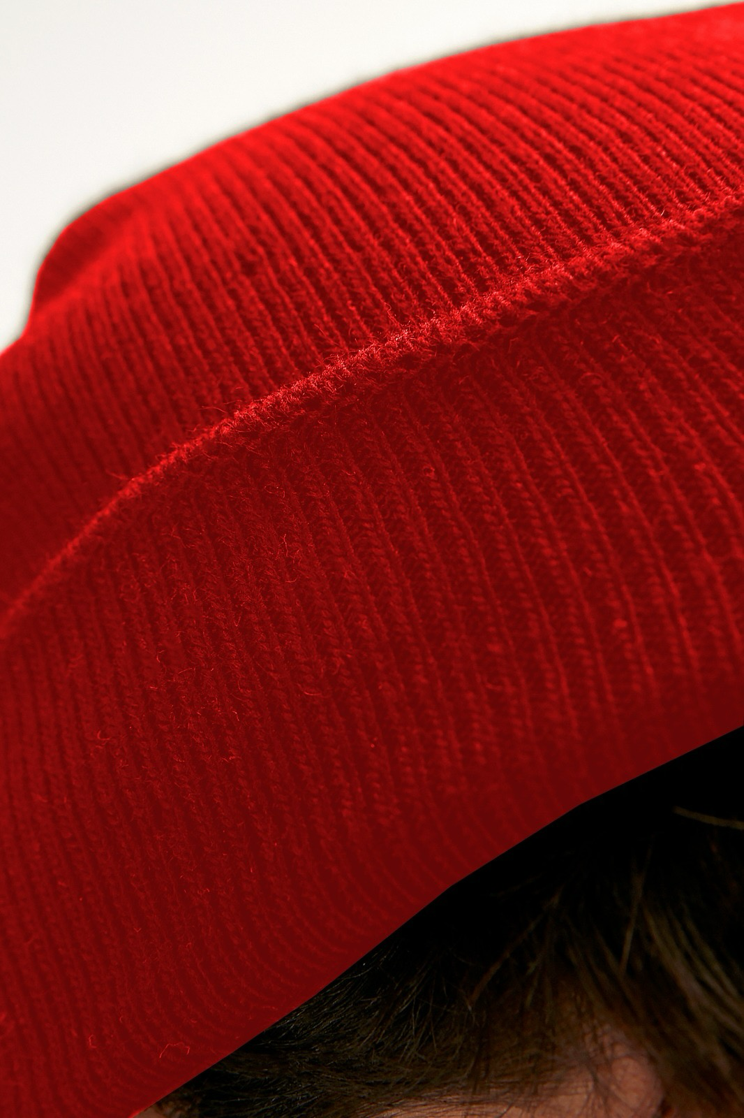 Welcome Crimson Red Beanie