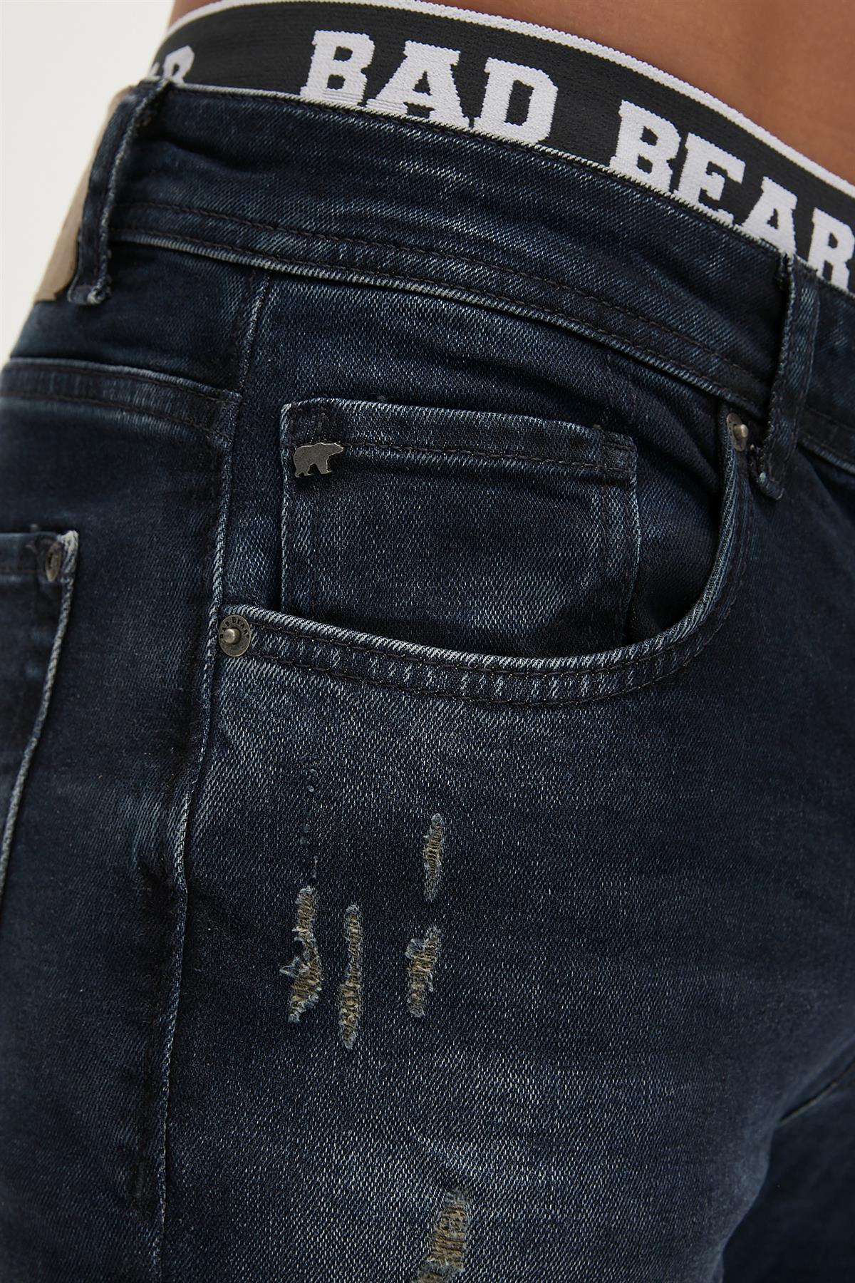 Xavier Jeans Indigo Mavi Erkek Denim Pantolon