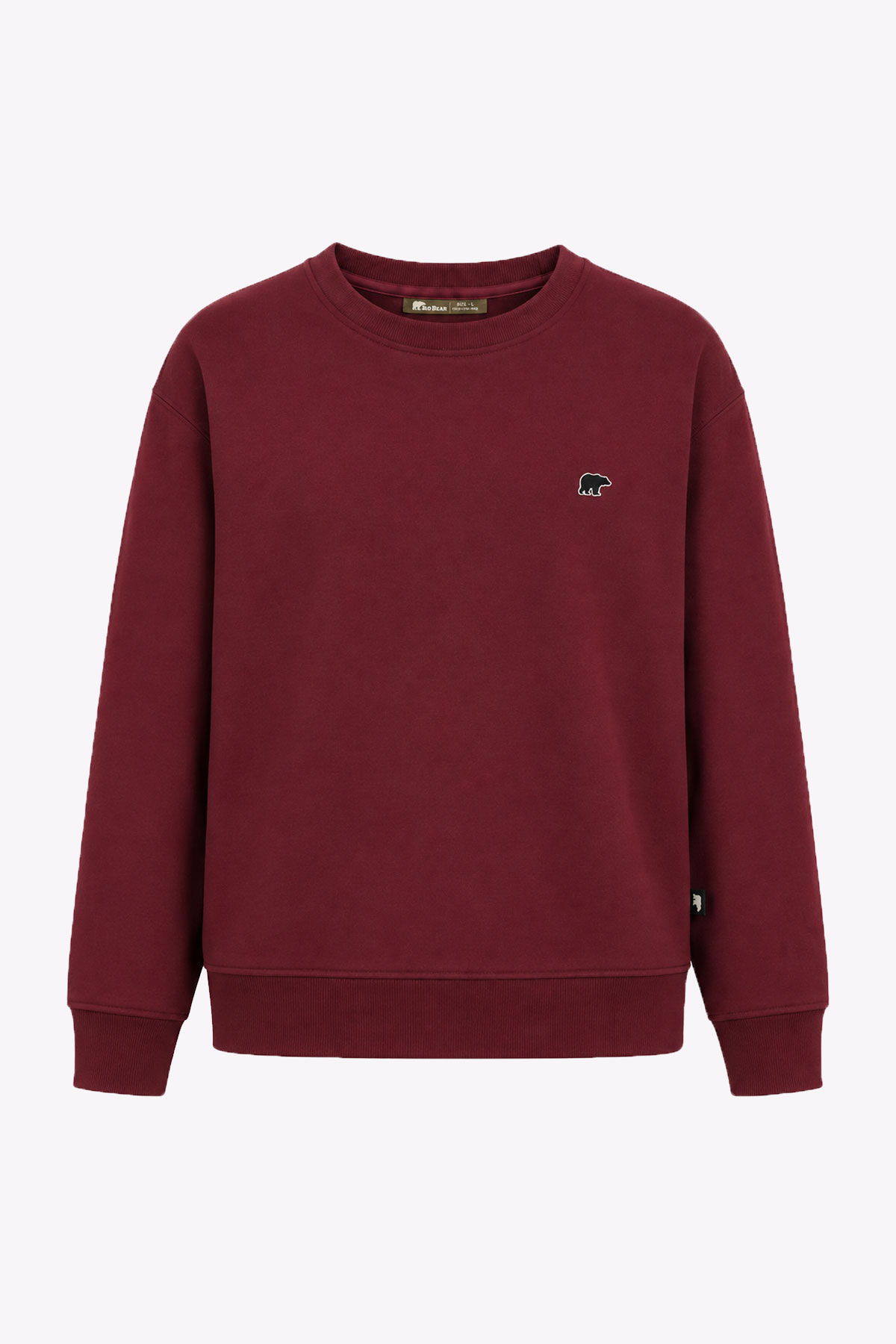 Valor Bordo Basic Erkek Sweatshirt