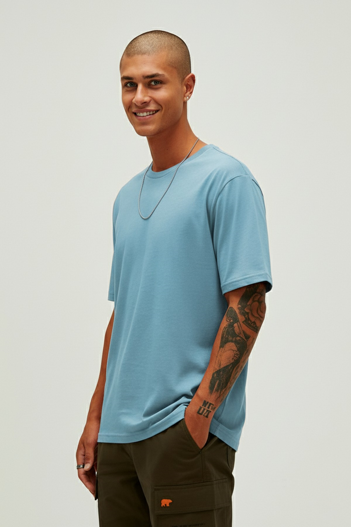 ROUTINE BASIC T-SHIRT BASIC T-SHIRT   MAN T-SHIRT ROUTINE BASIC T-SHIRTROUTINE BASIC T-SHIRT