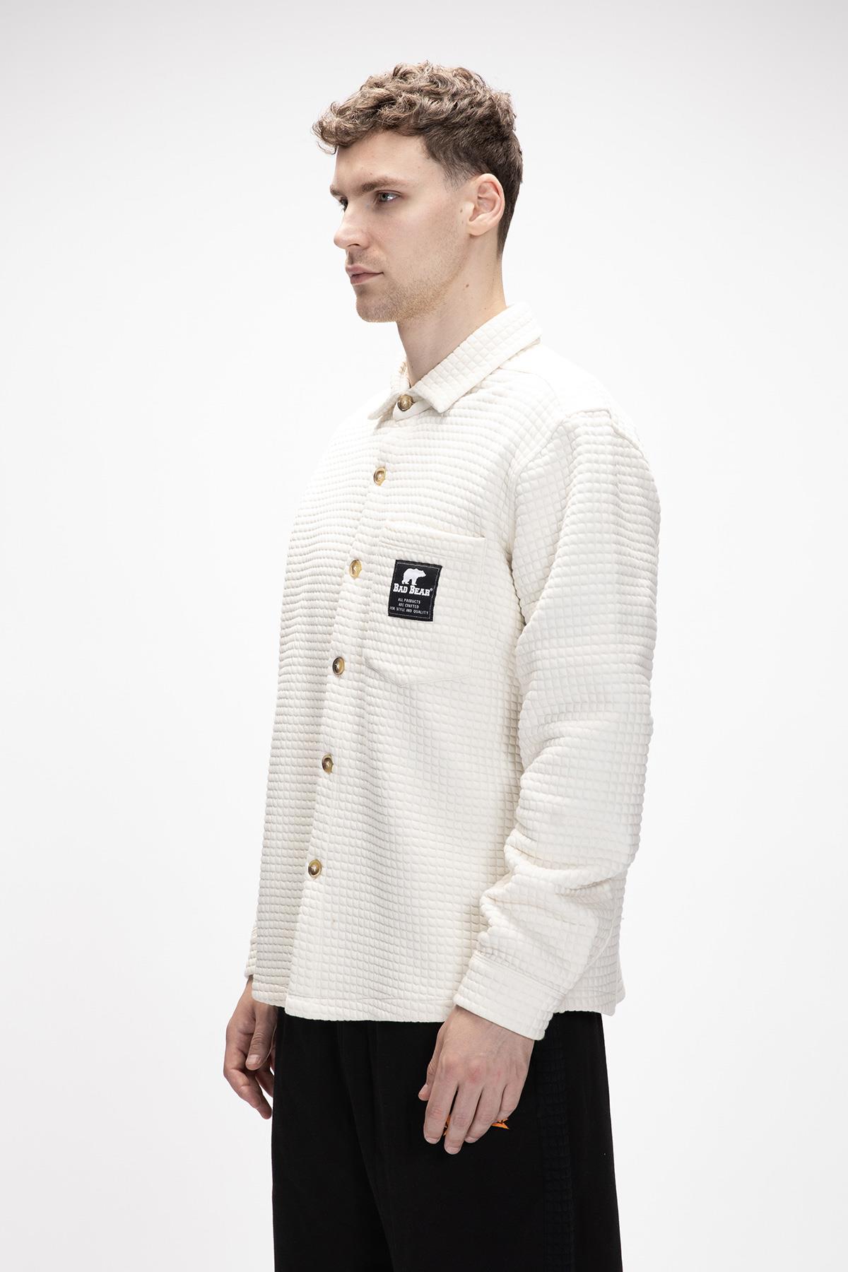 DIEZ SHIRT POCKET SHIRT BEYAZ  MAN SHIRT DIEZ SHIRTDIEZ SHIRT