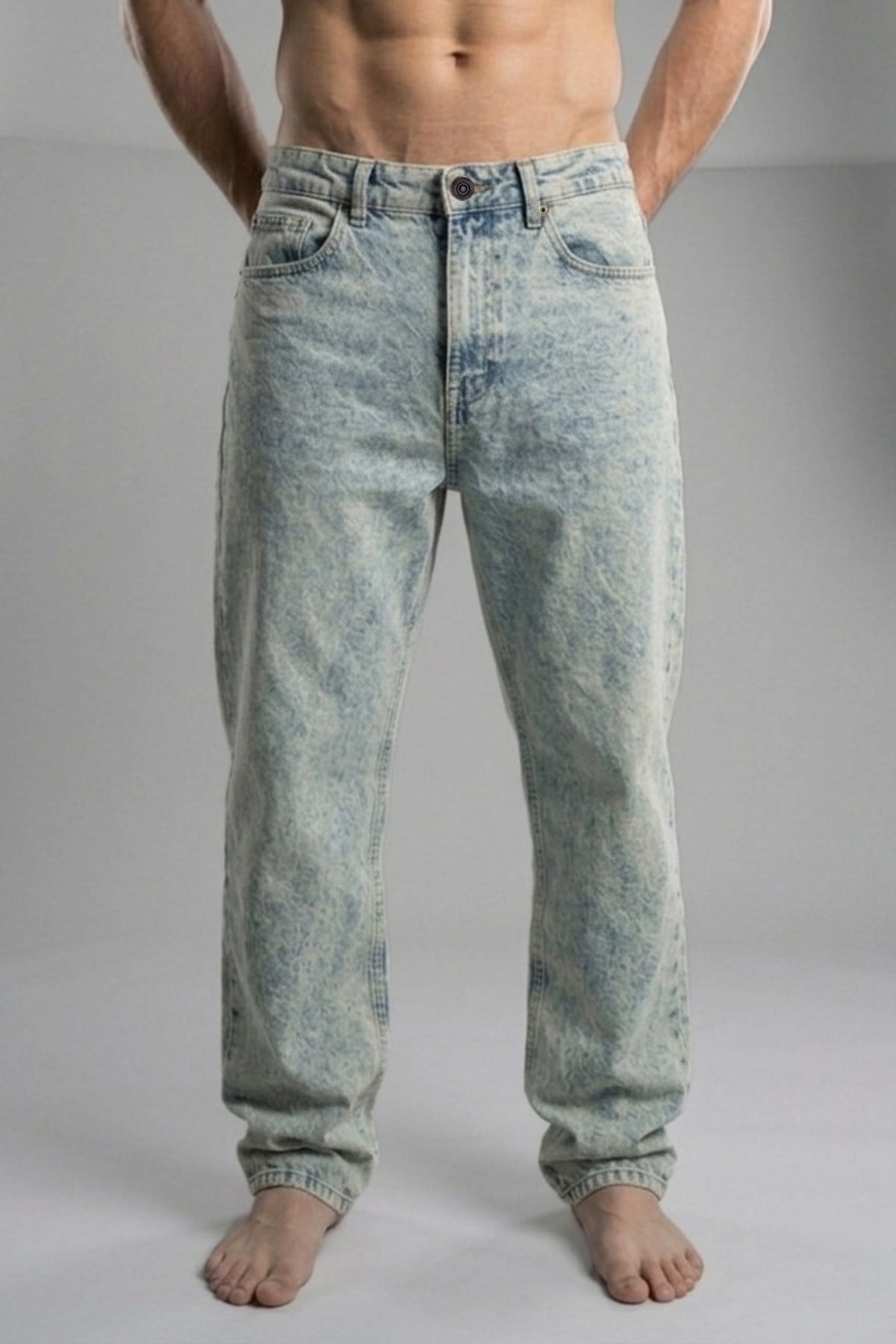 Morrıs Jeans Yeşil Erkek Denim Pantolon