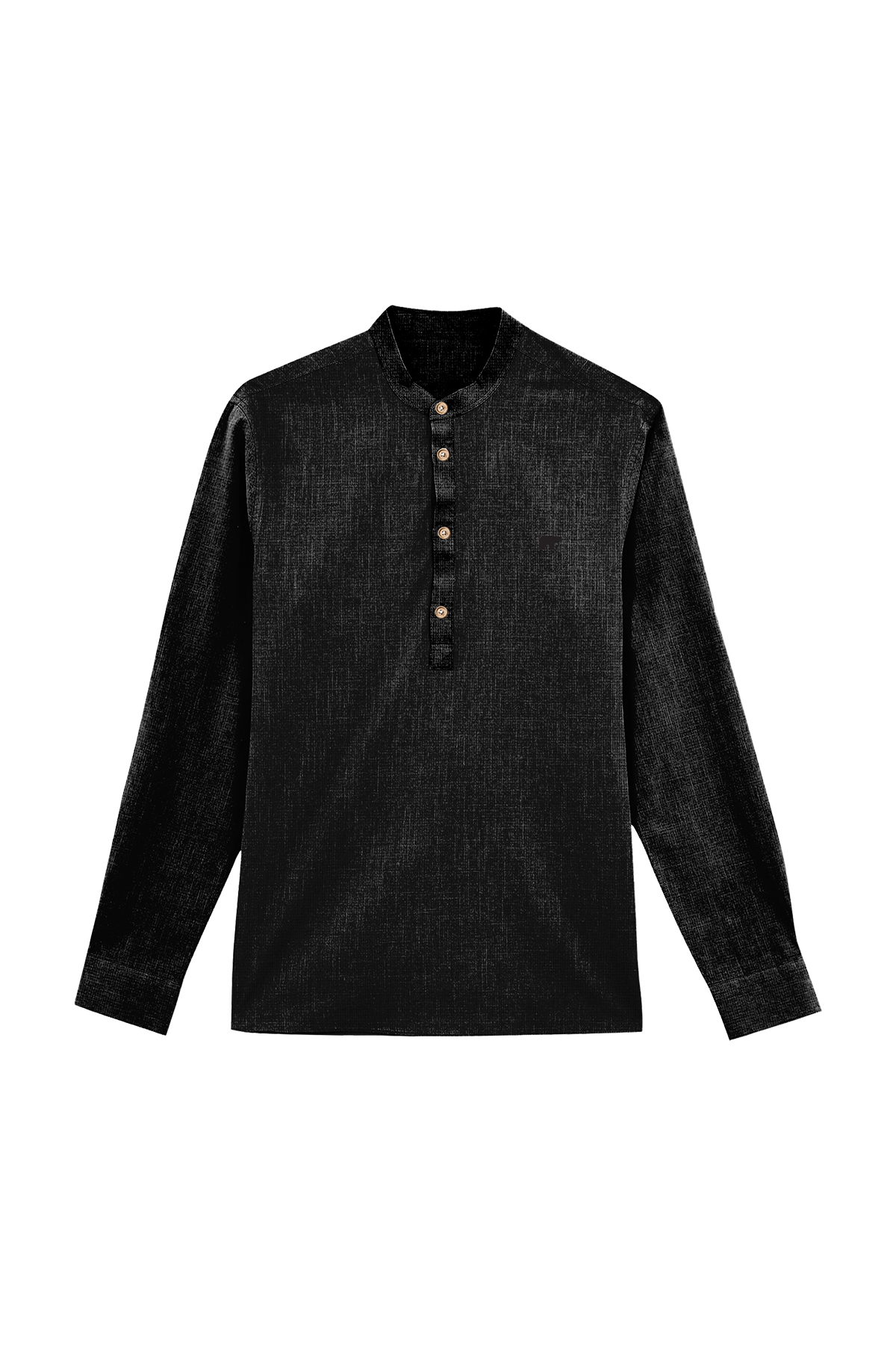 GUIDE SHIRT BASIC SHIRT SİYAH DÜĞMELİ MAN SHIRT GUIDE SHIRTGUIDE SHIRT